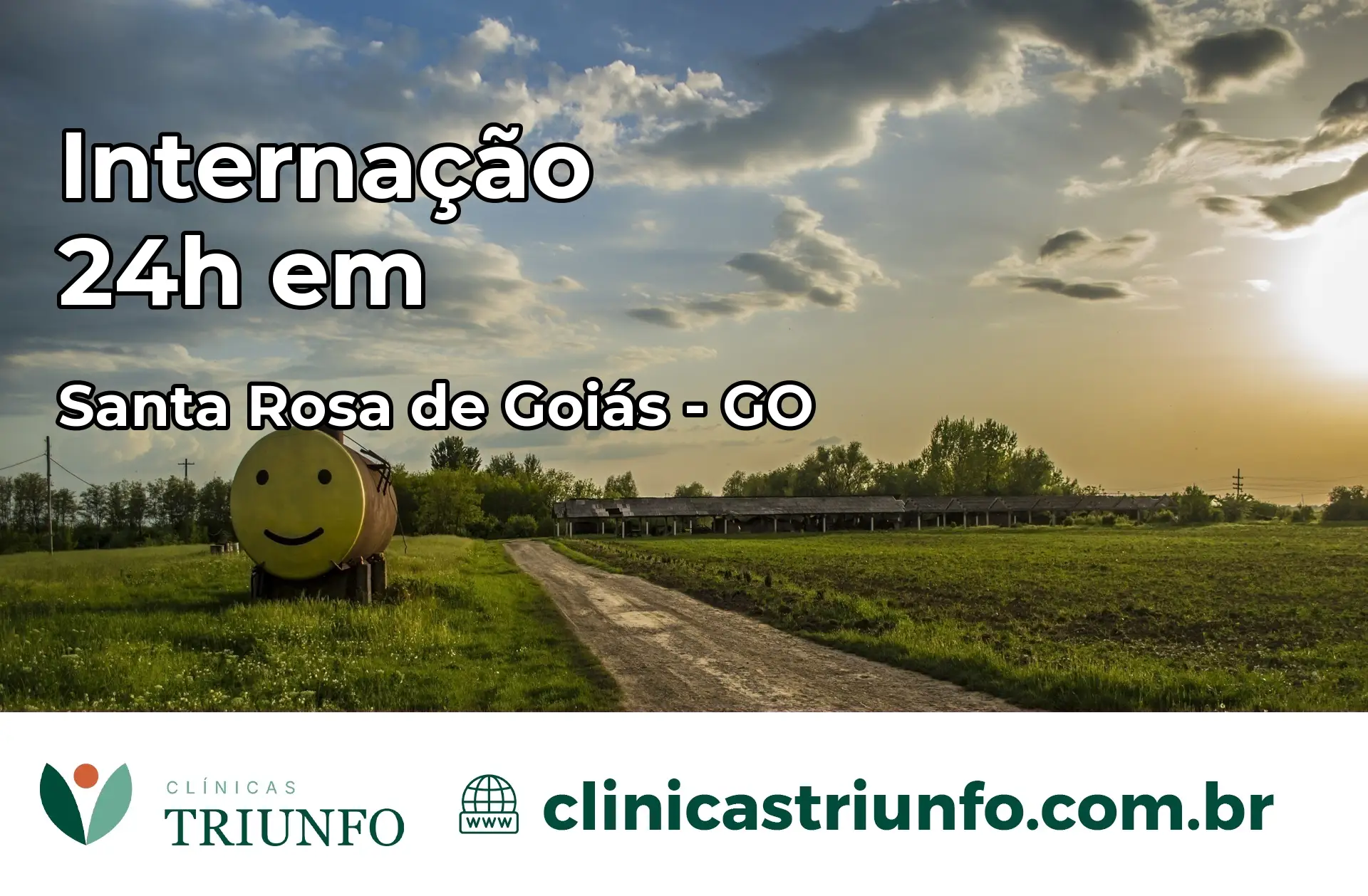 Internação 24 horas em Santa Rosa de Goiás – GO