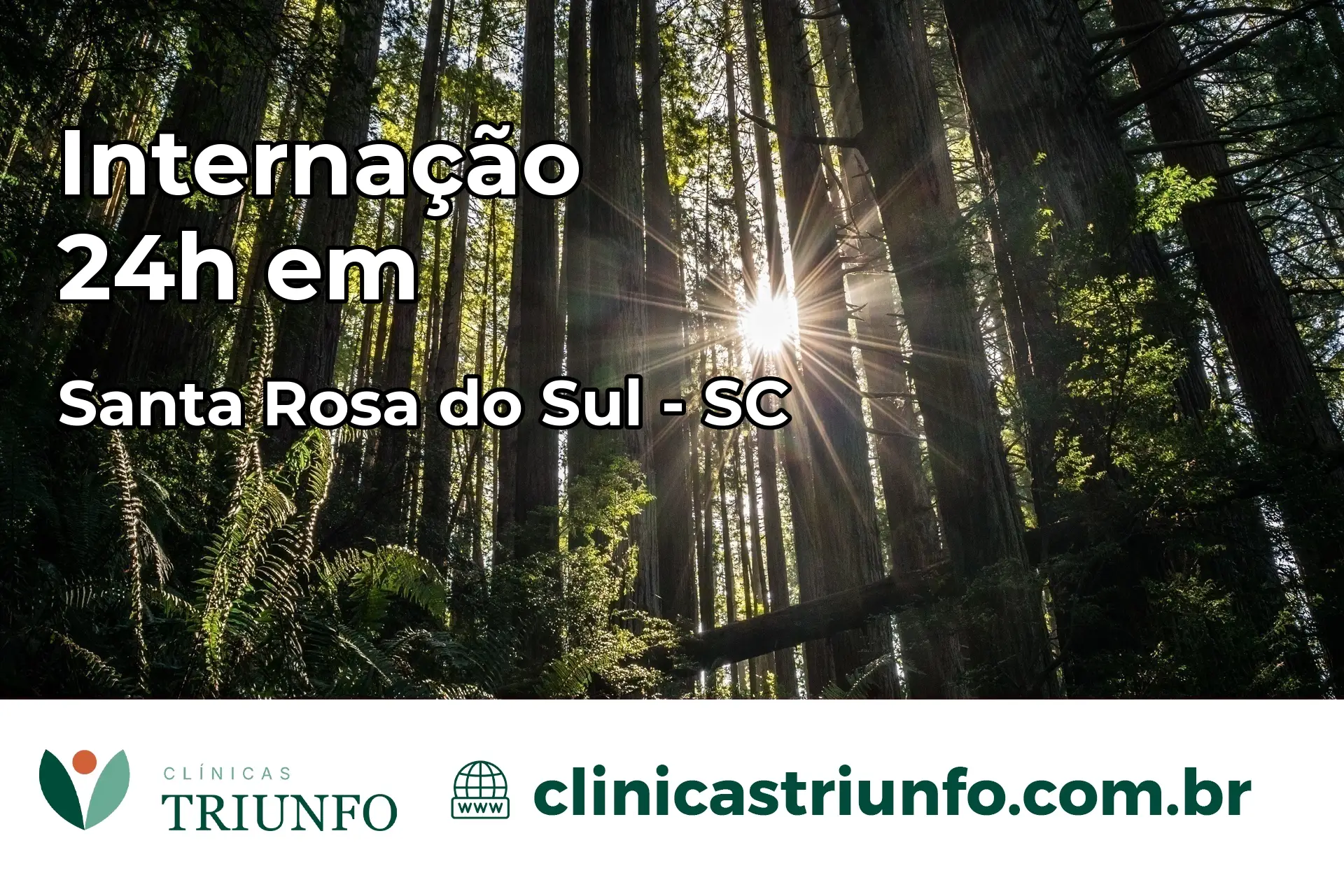 Internação 24 horas em Santa Rosa do Sul – SC