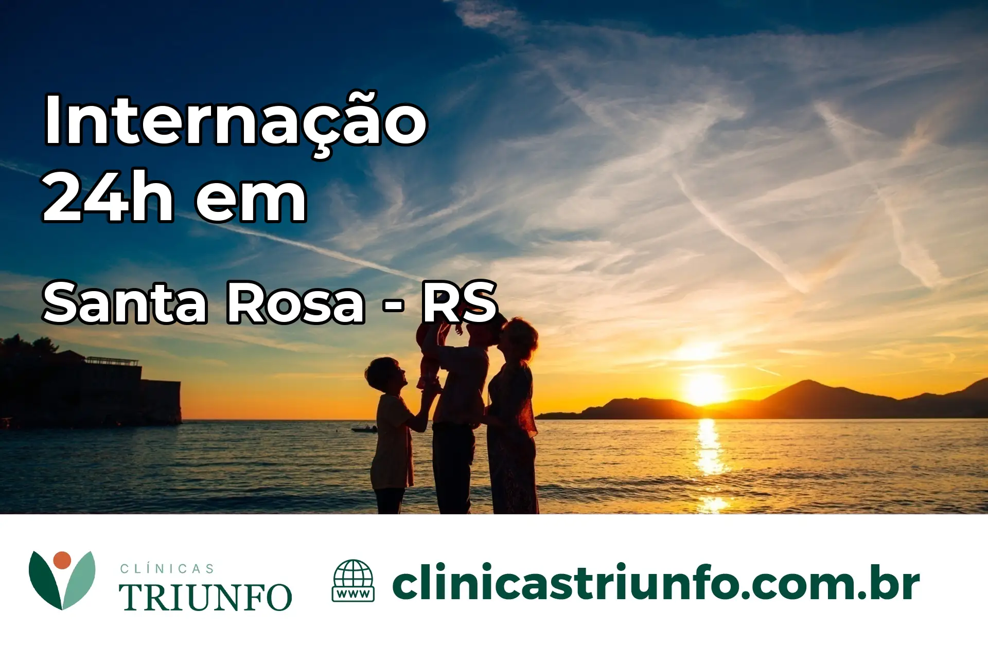 Internação 24 horas em Santa Rosa – RS