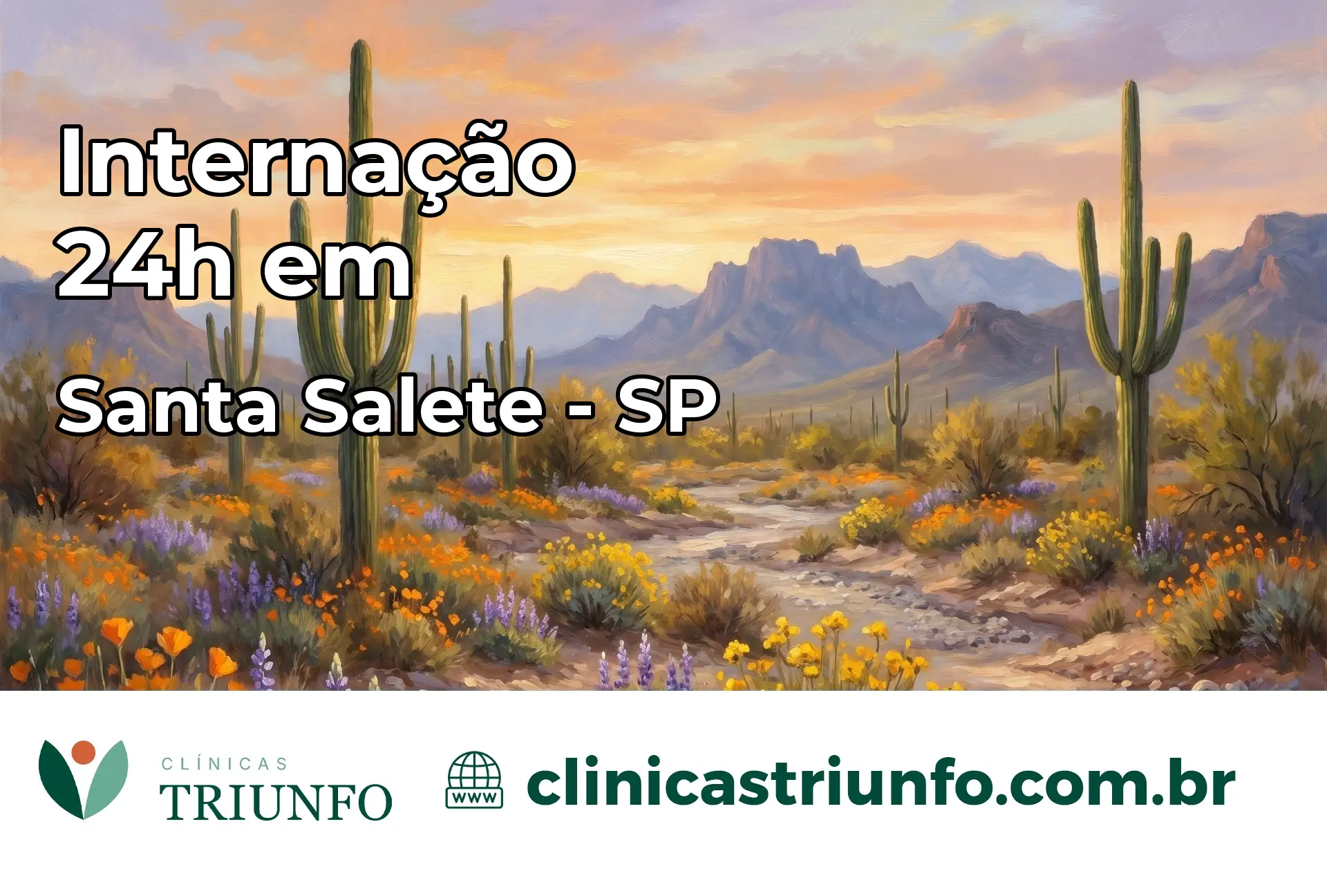Internação 24 horas em Santa Salete – SP
