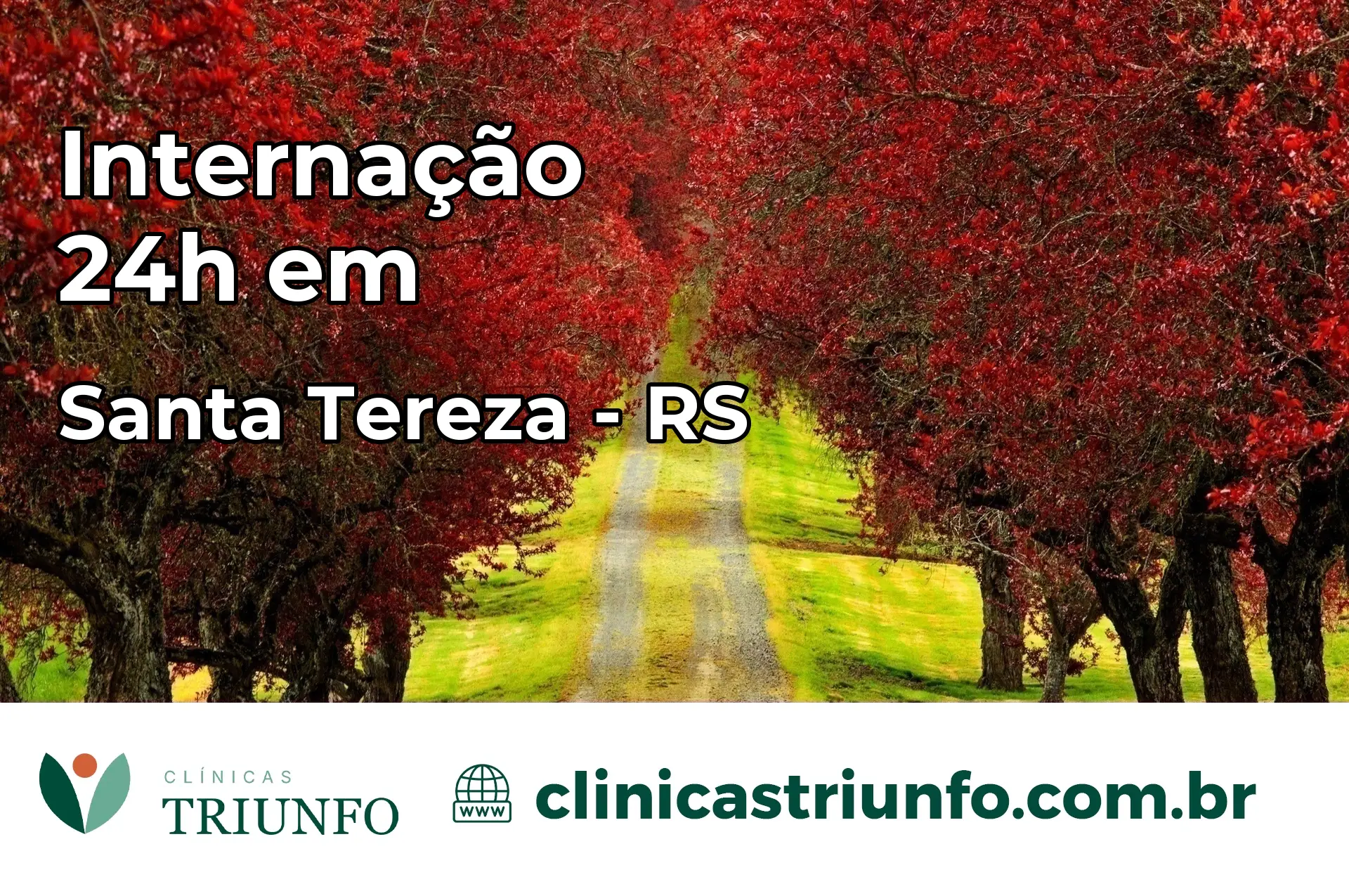Internação 24 horas em Santa Tereza – RS