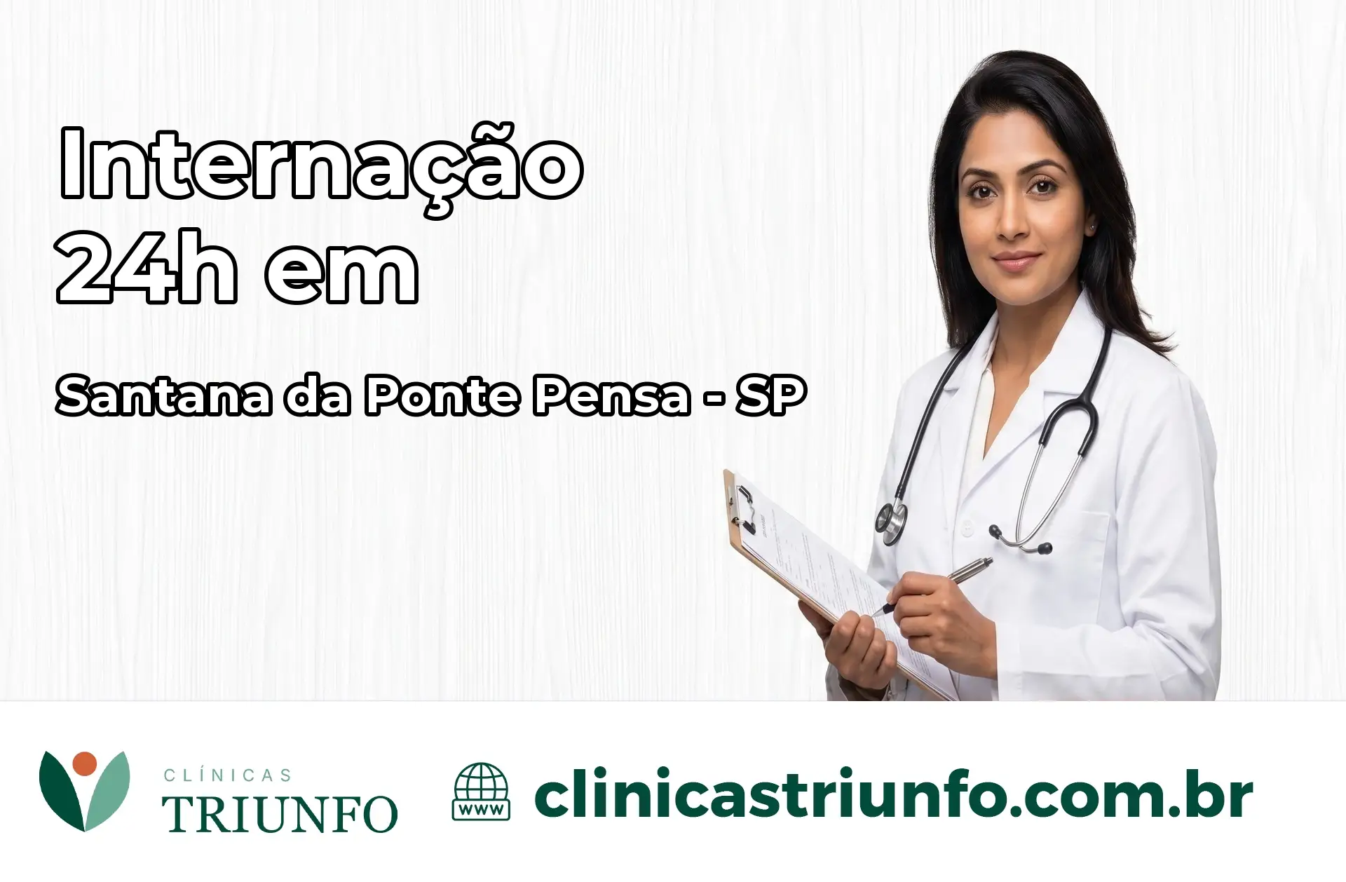 Internação 24 horas em Santana da Ponte Pensa – SP