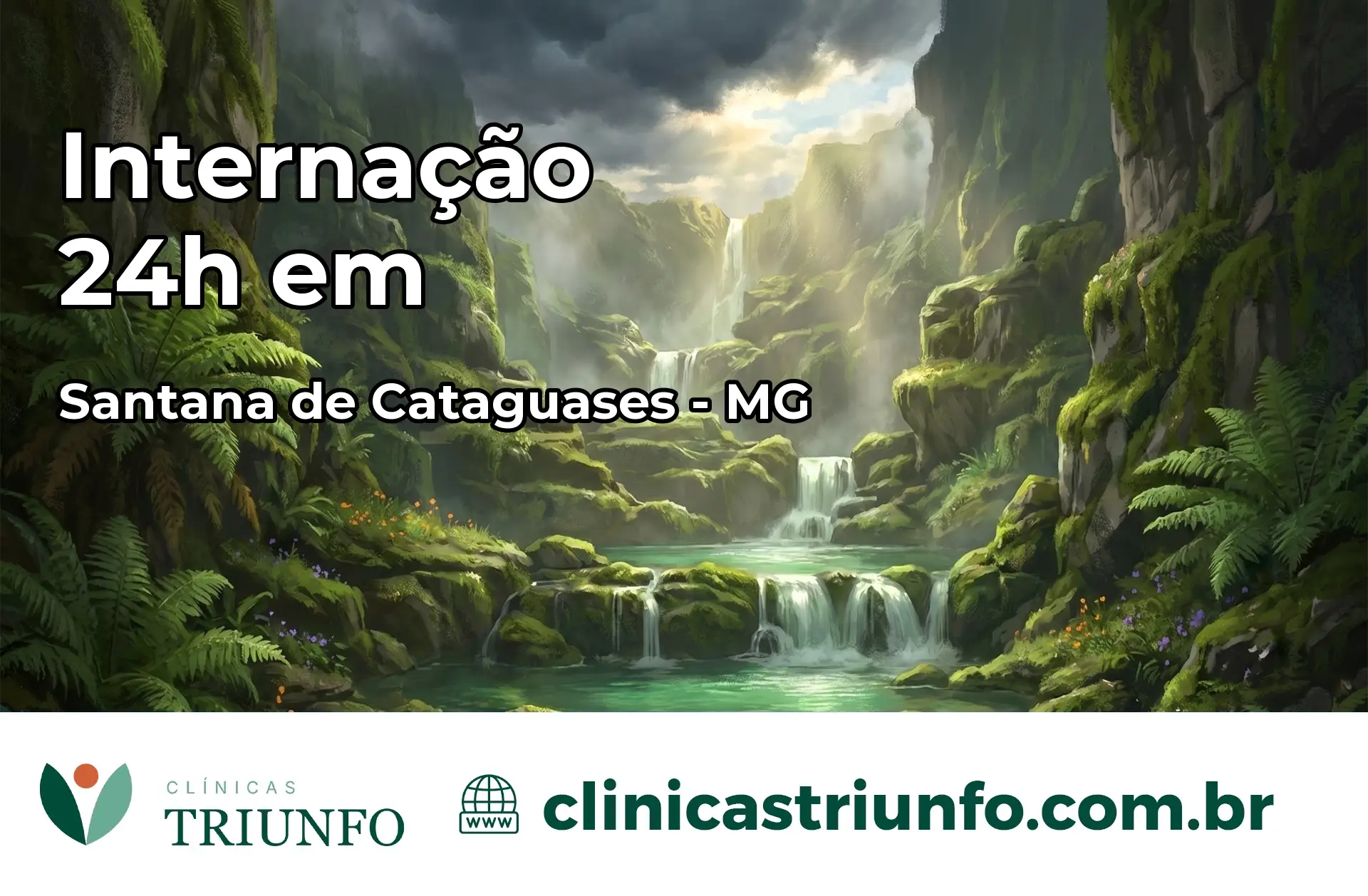 Internação 24 horas em Santana de Cataguases – MG