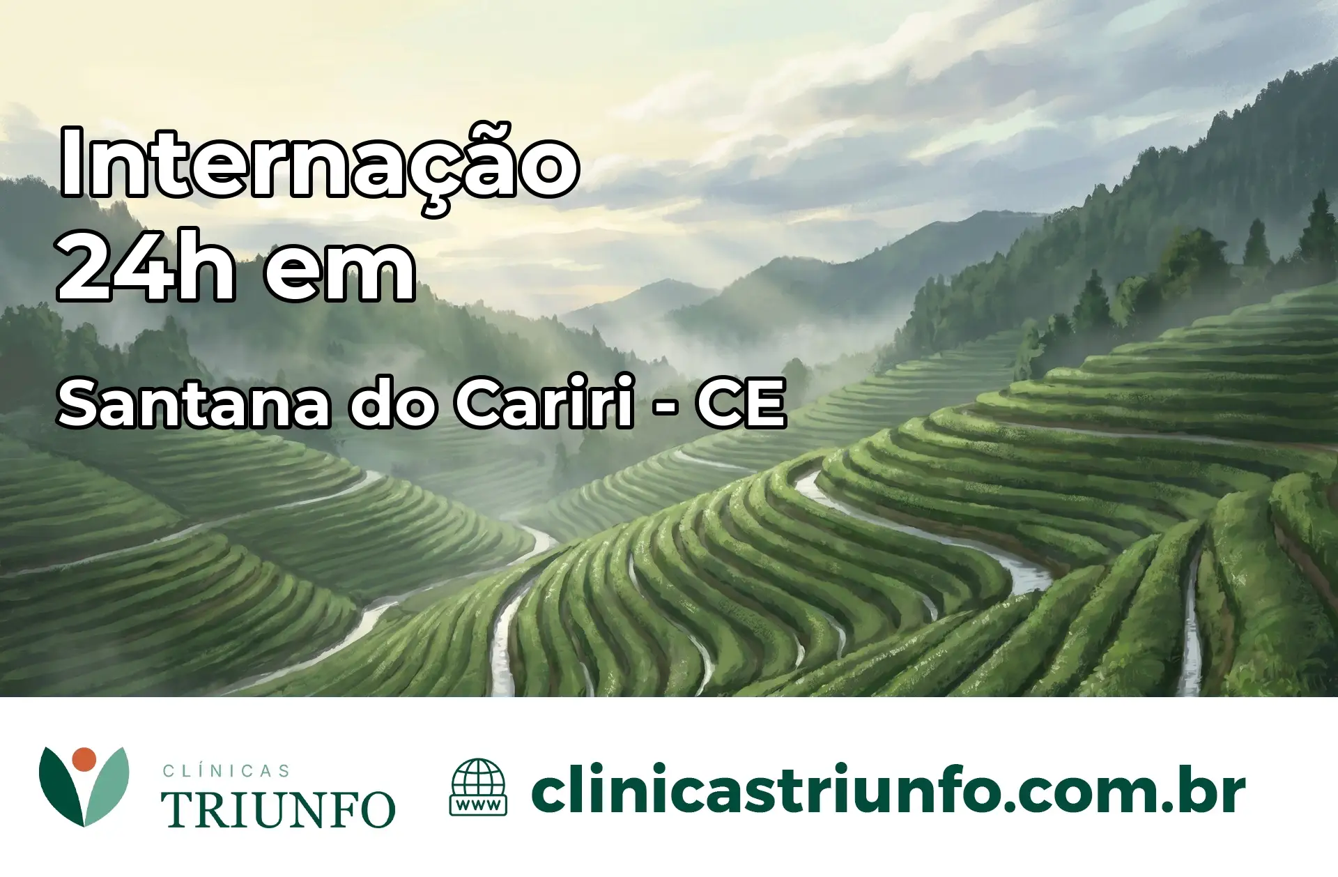 Internação 24 horas em Santana do Cariri – CE