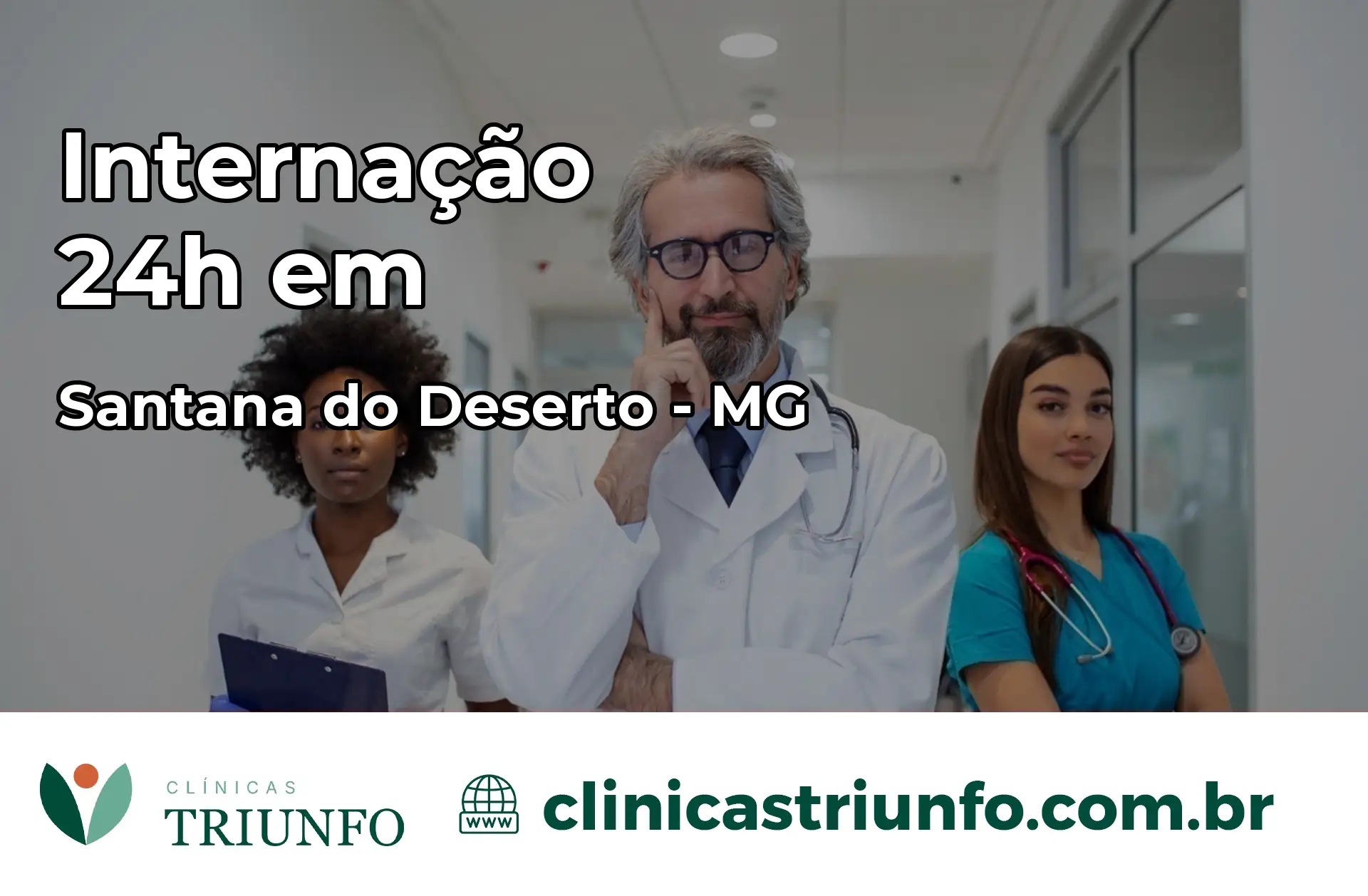 Internação 24 horas em Santana do Deserto – MG