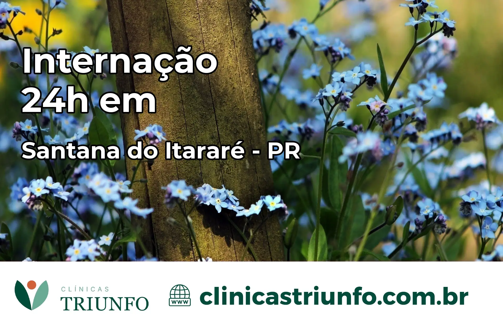 Internação 24 horas em Santana do Itararé – PR