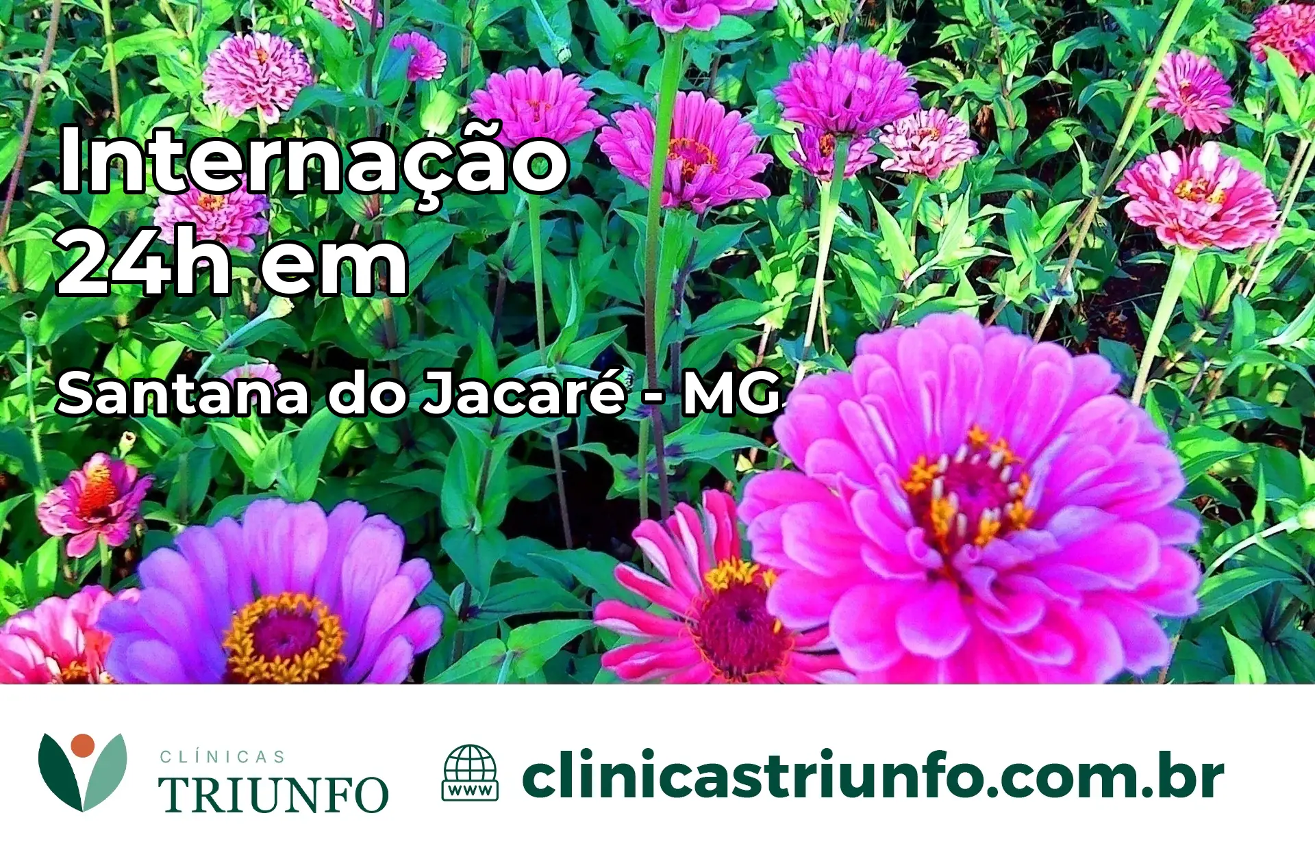 Internação 24 horas em Santana do Jacaré – MG