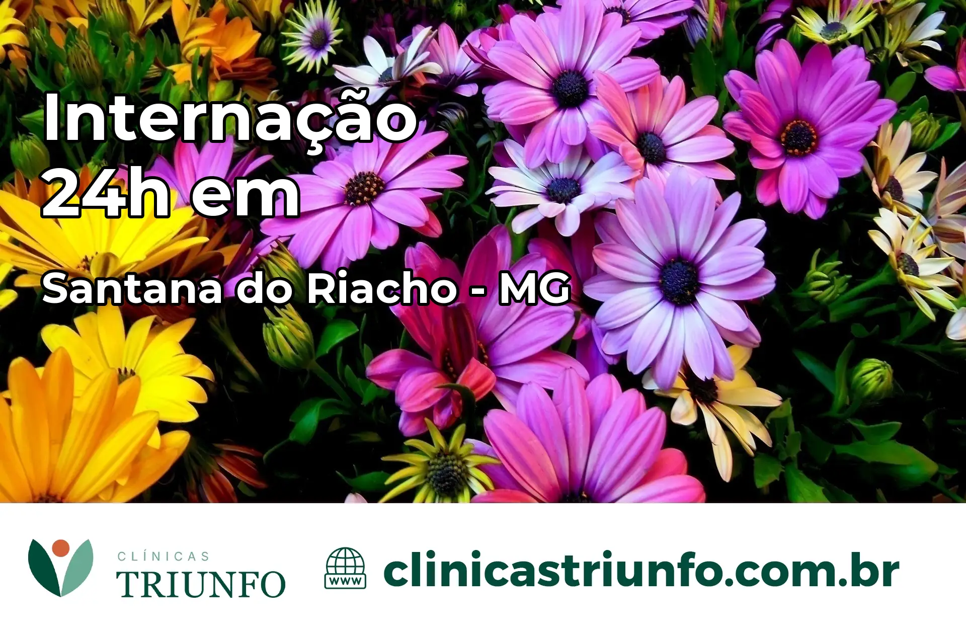 Internação 24 horas em Santana do Riacho – MG