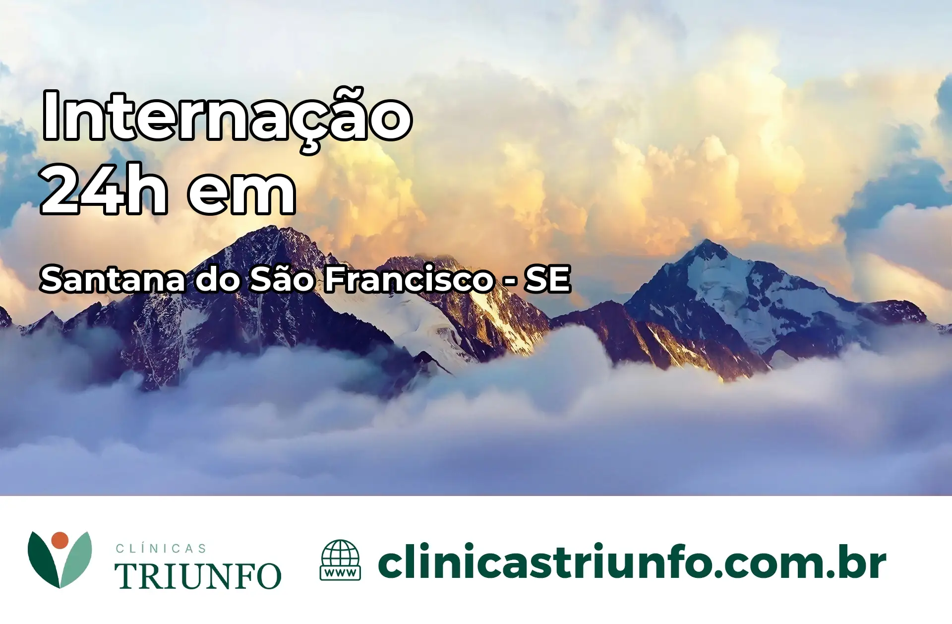 Internação 24 horas em Santana do São Francisco – SE