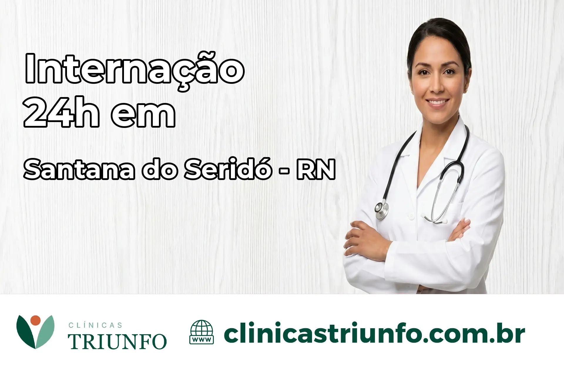 Internação 24 horas em Santana do Seridó – RN
