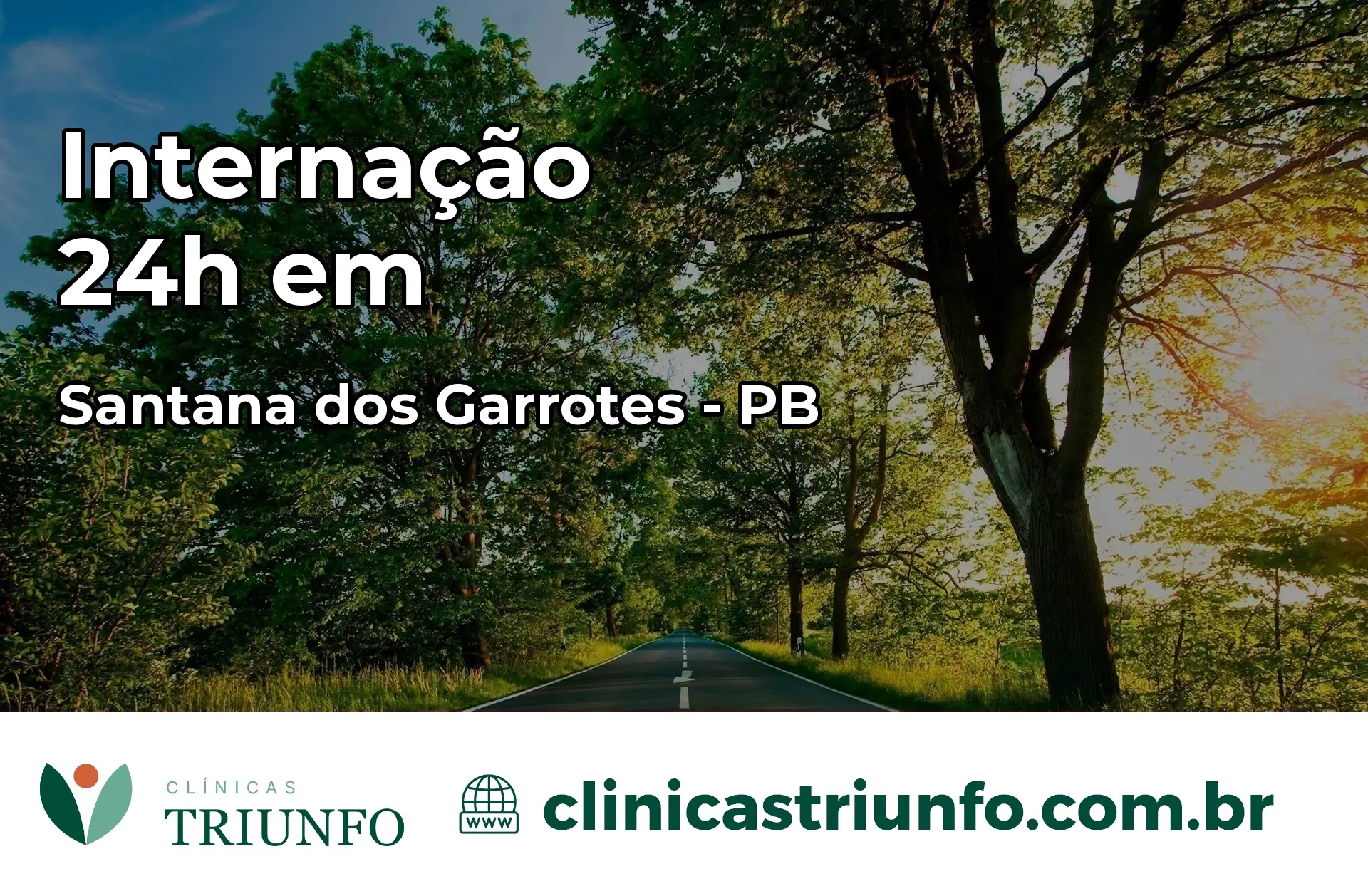 Internação 24 horas em Santana dos Garrotes – PB