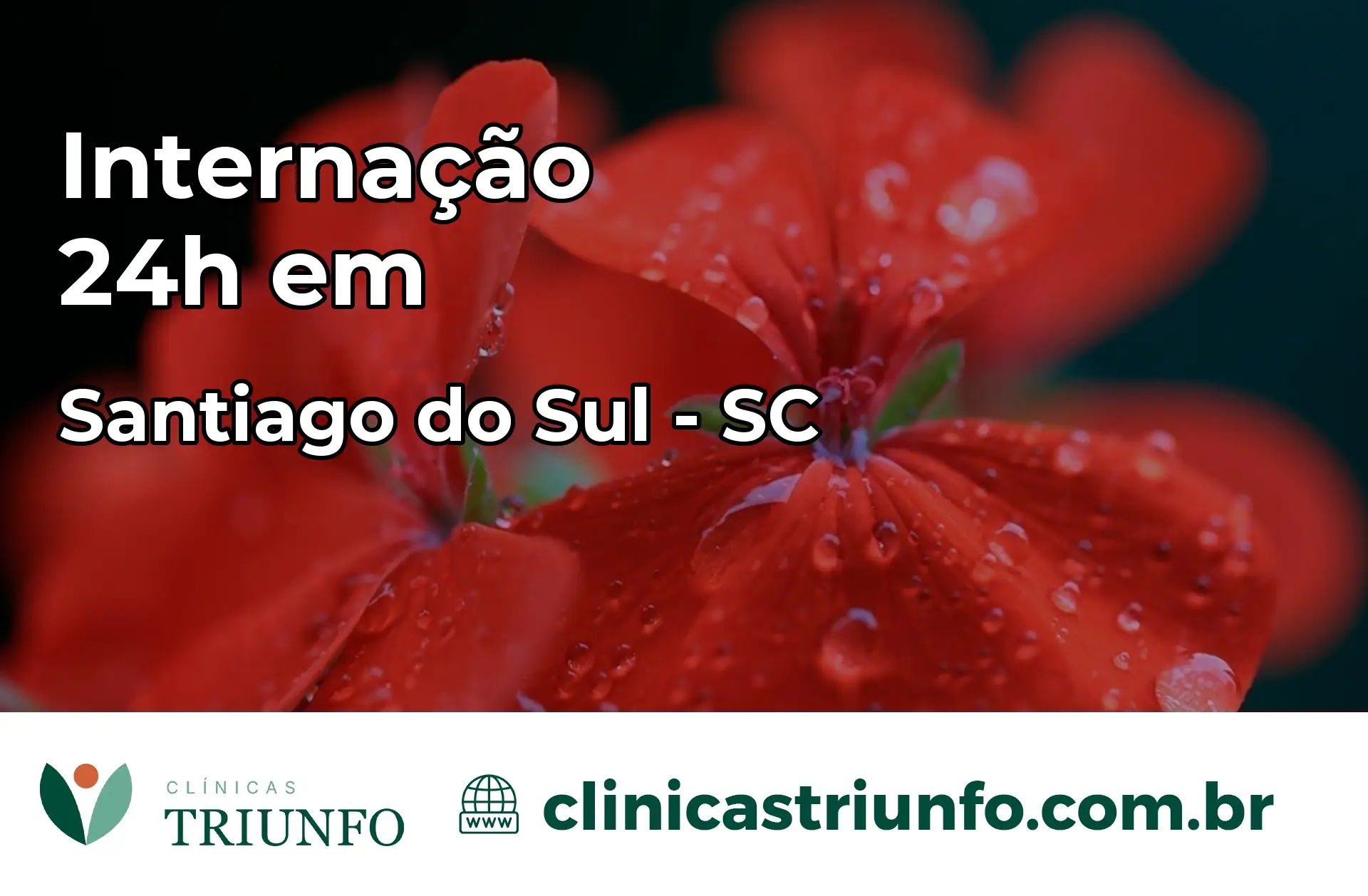 Internação 24 horas em Santiago do Sul – SC