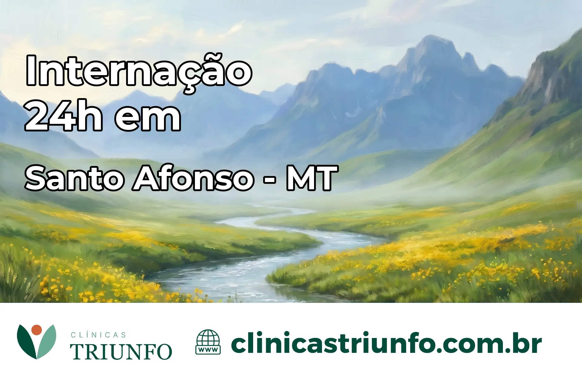 Internação 24 horas em Santo Afonso – MT