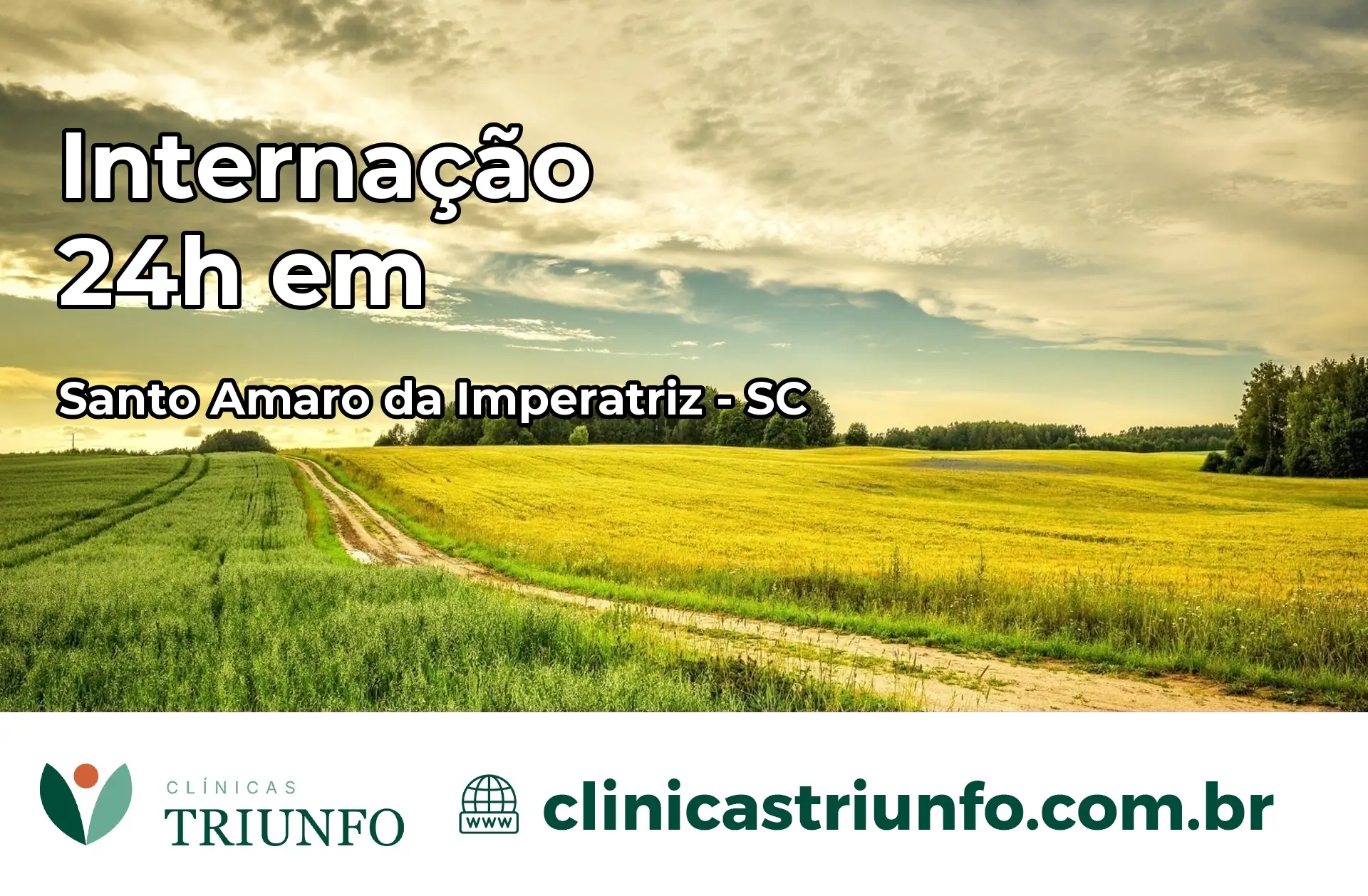 Internação 24 horas em Santo Amaro da Imperatriz – SC