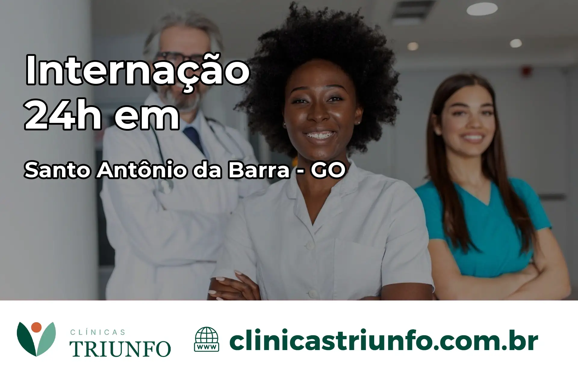 Internação 24 horas em Santo Antônio da Barra – GO