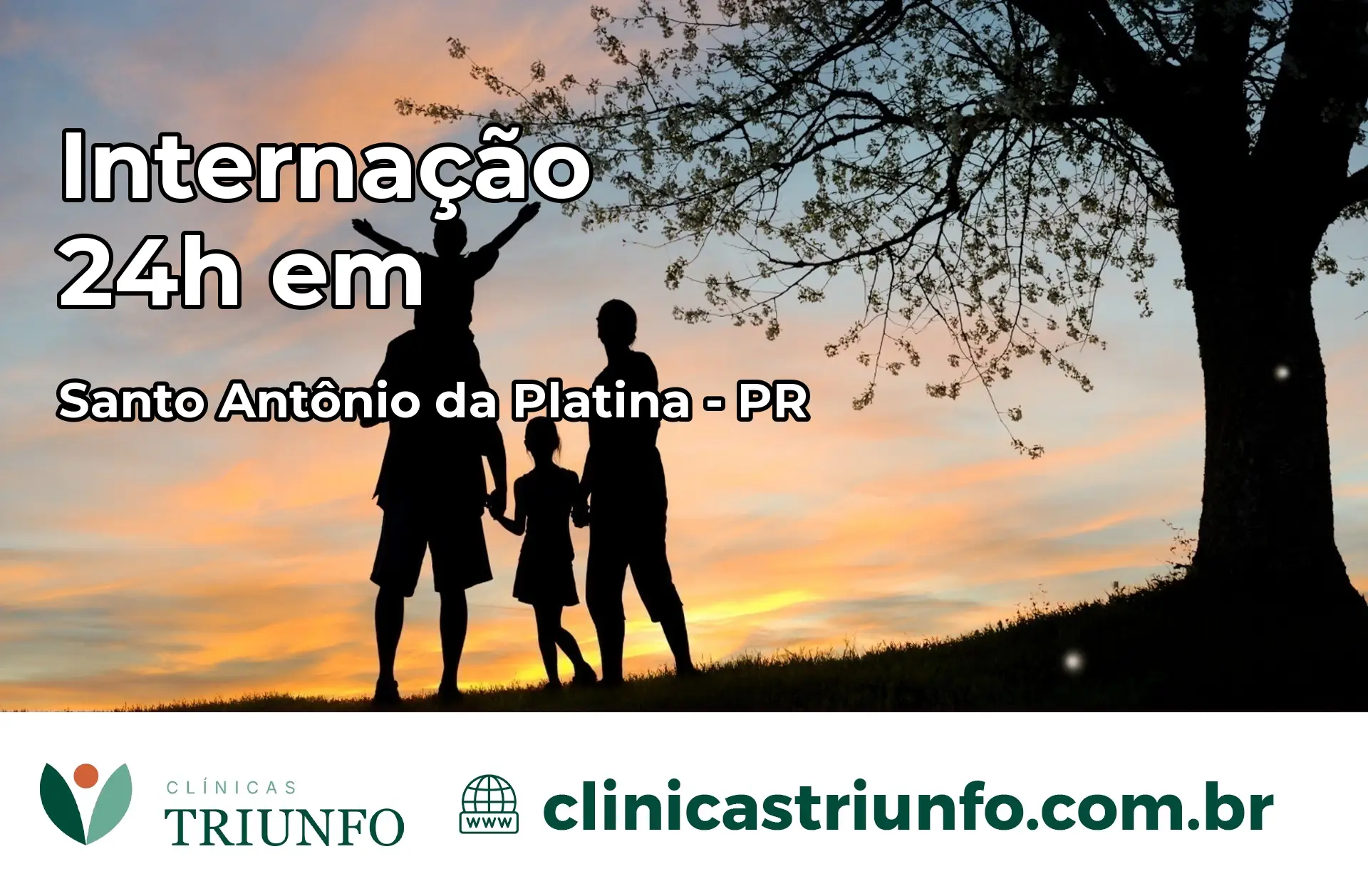 Internação 24 horas em Santo Antônio da Platina – PR