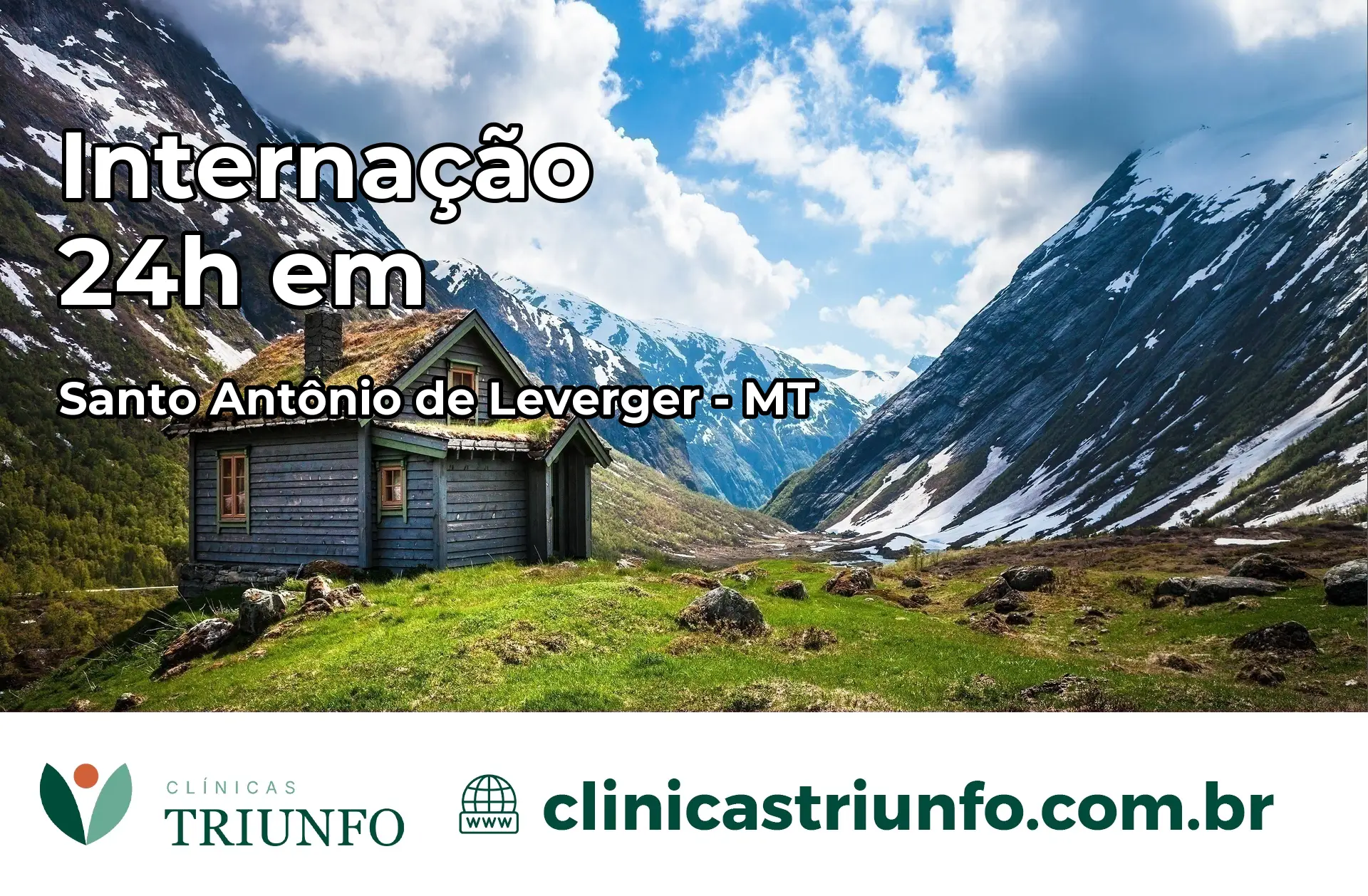 Internação 24 horas em Santo Antônio de Leverger – MT