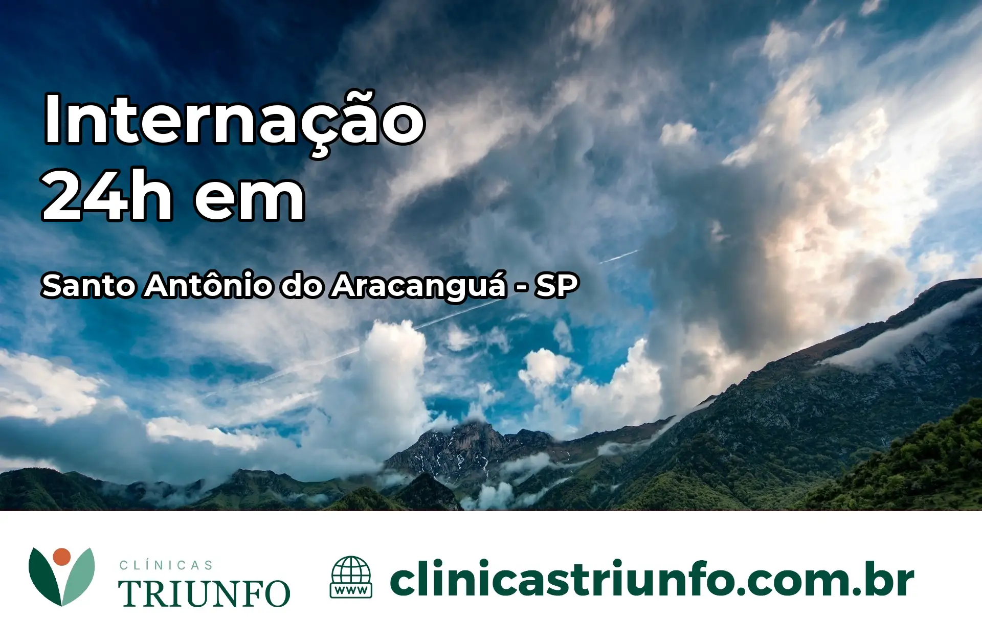 Internação 24 horas em Santo Antônio do Aracanguá – SP