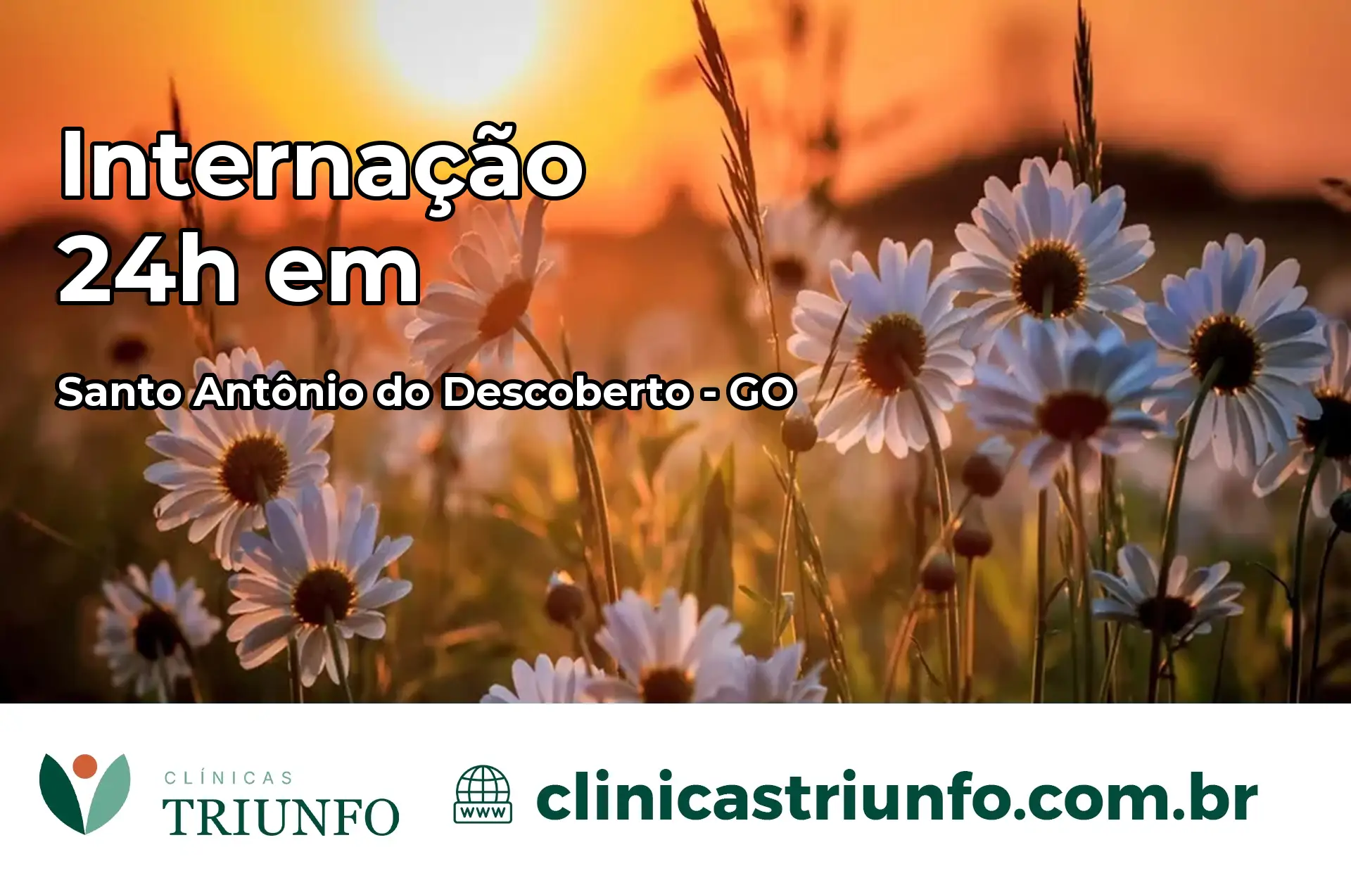 Internação 24 horas em Santo Antônio do Descoberto – GO