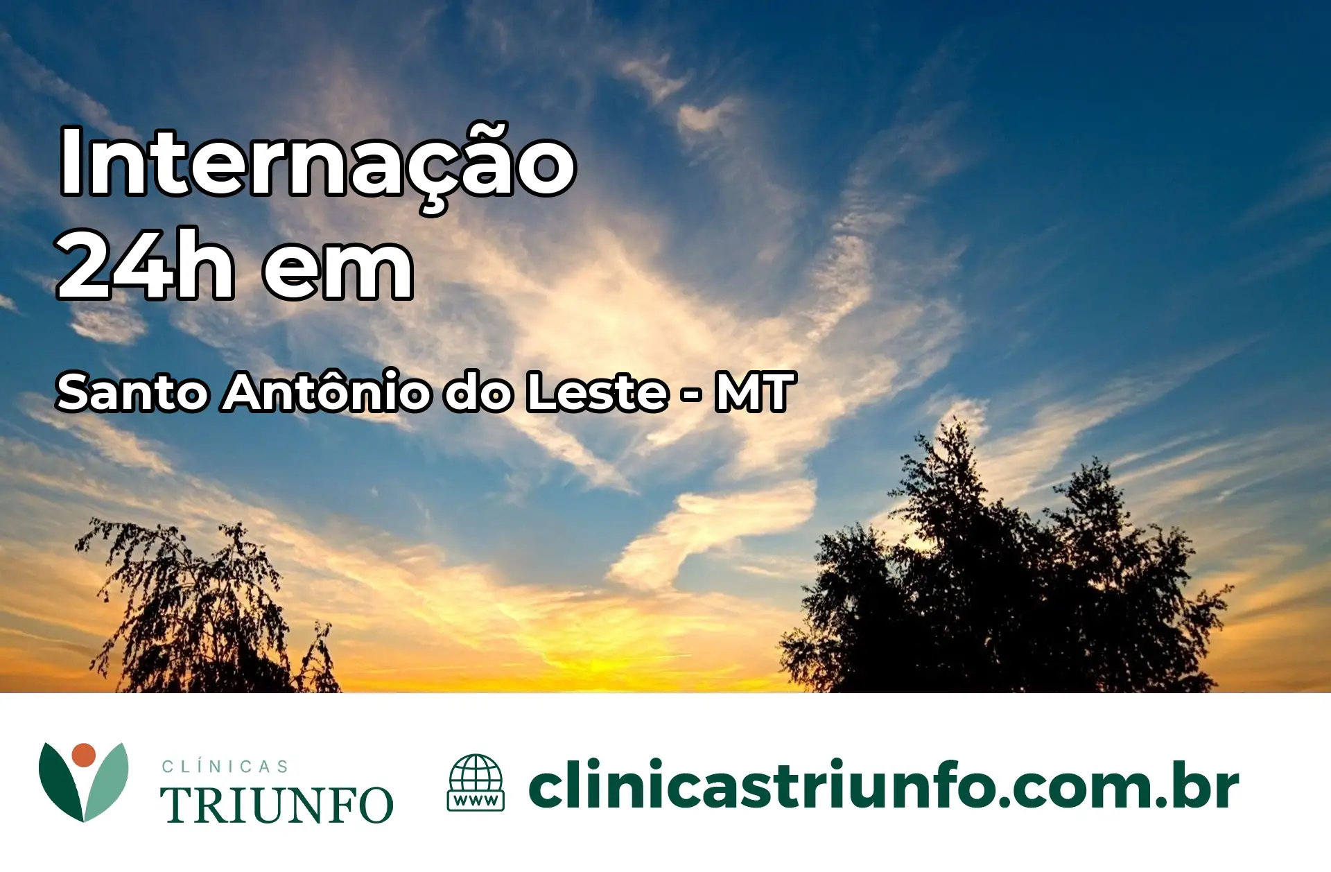 Internação 24 horas em Santo Antônio do Leste – MT