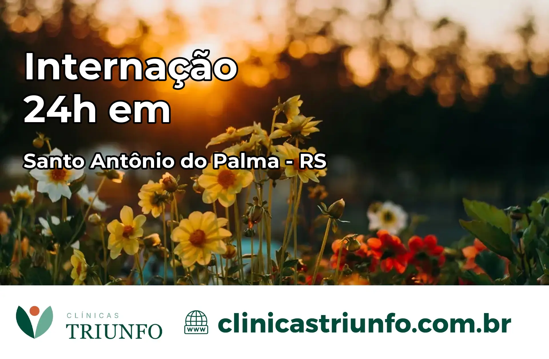 Internação 24 horas em Santo Antônio do Palma – RS