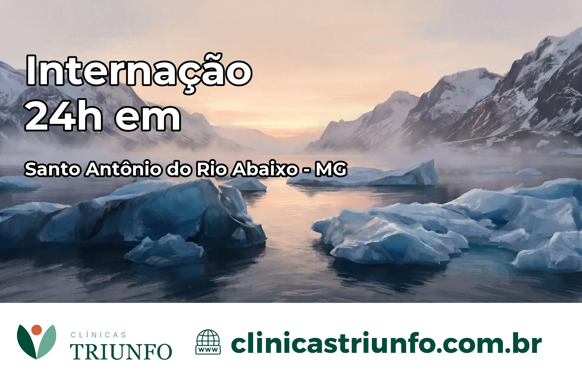 Internação 24 horas em Santo Antônio do Rio Abaixo – MG