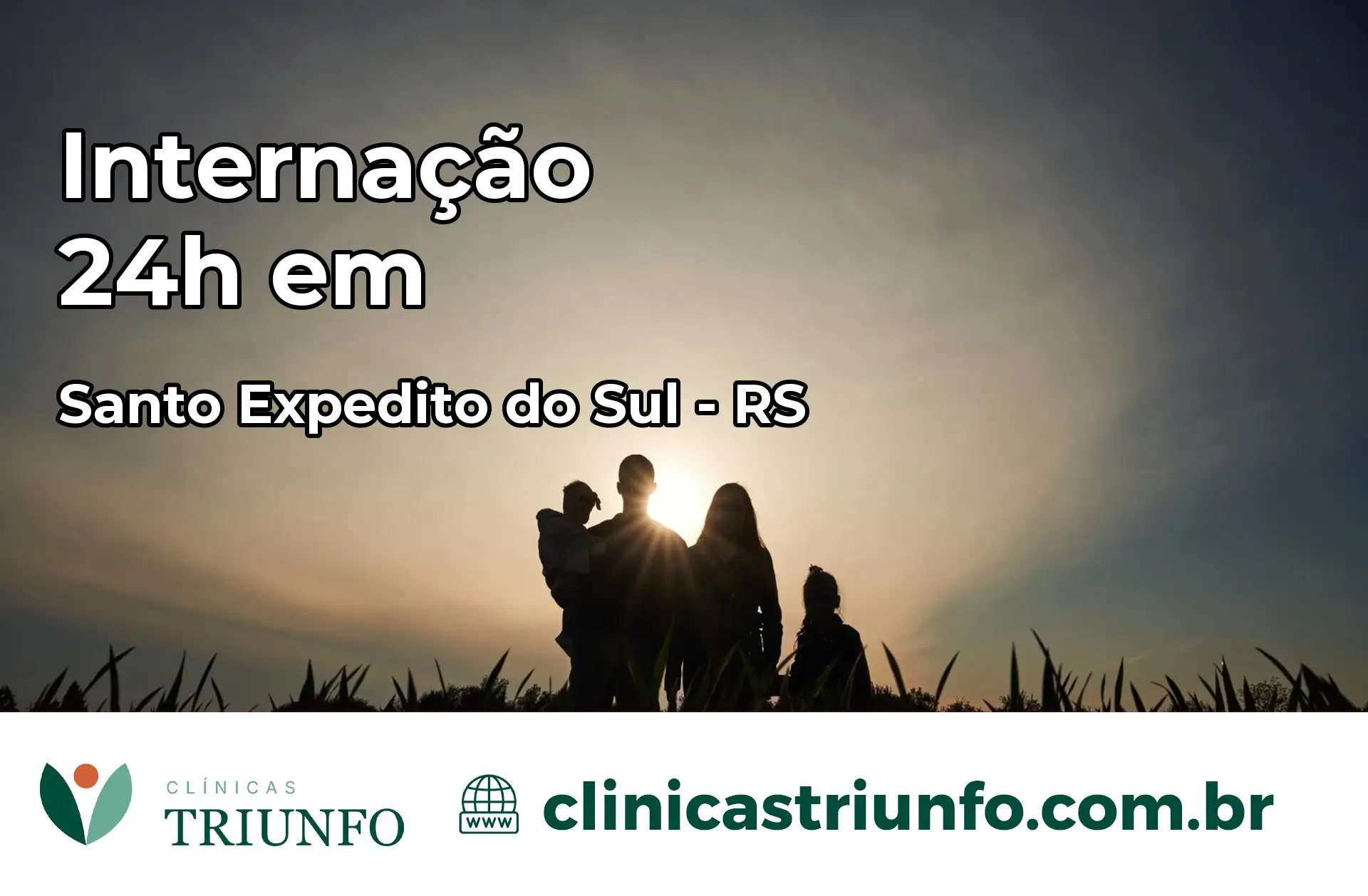 Internação 24 horas em Santo Expedito do Sul – RS