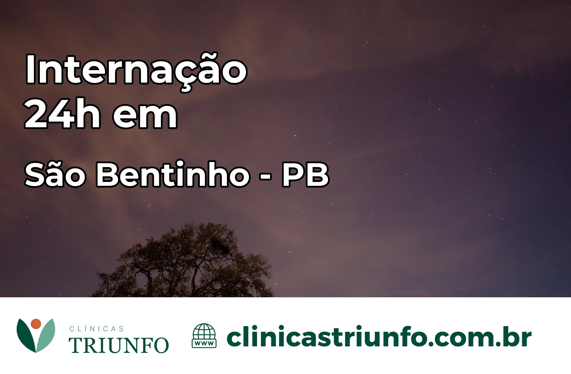 Internação 24 horas em São Bentinho – PB