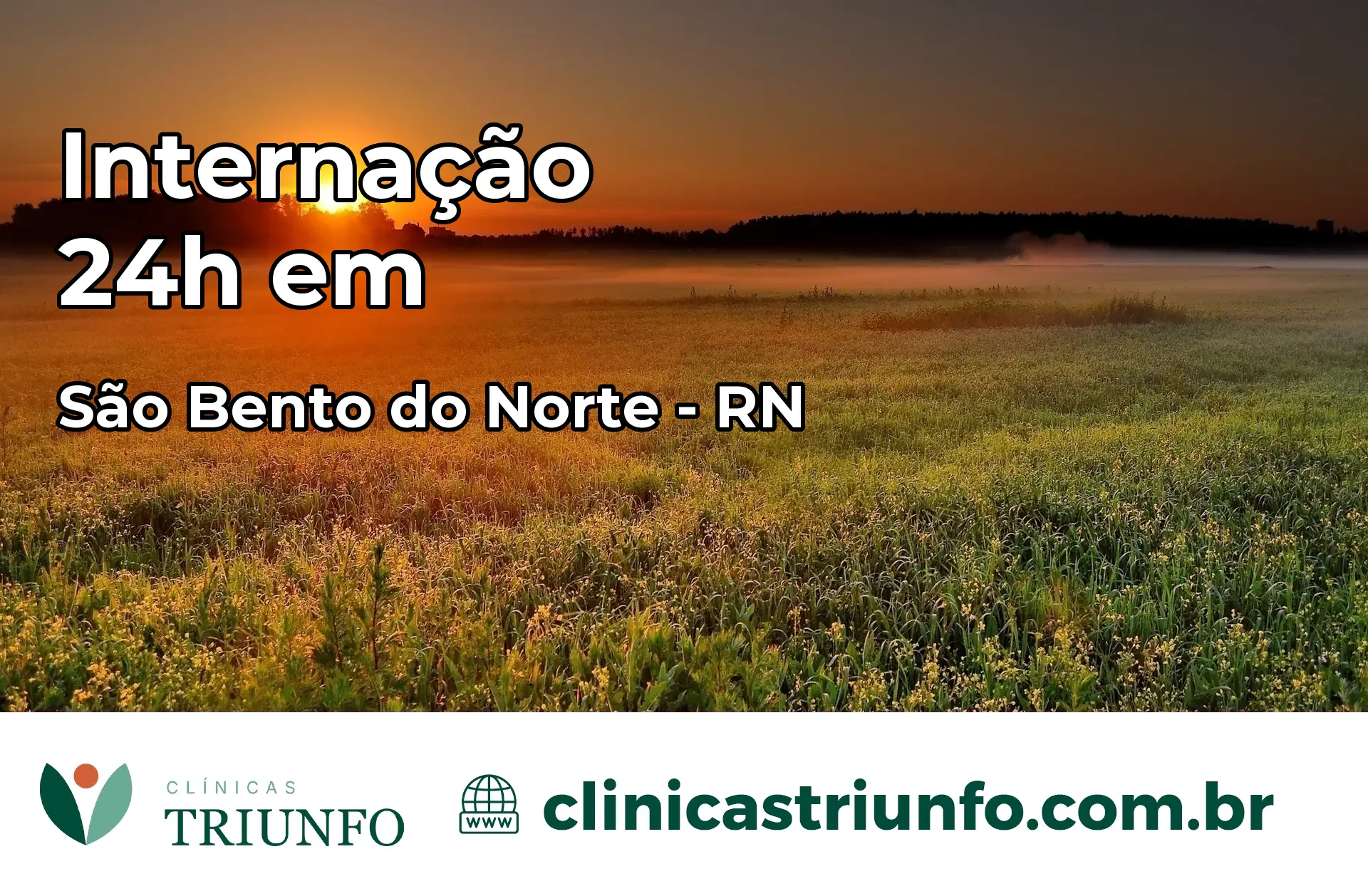 Internação 24 horas em São Bento do Norte – RN