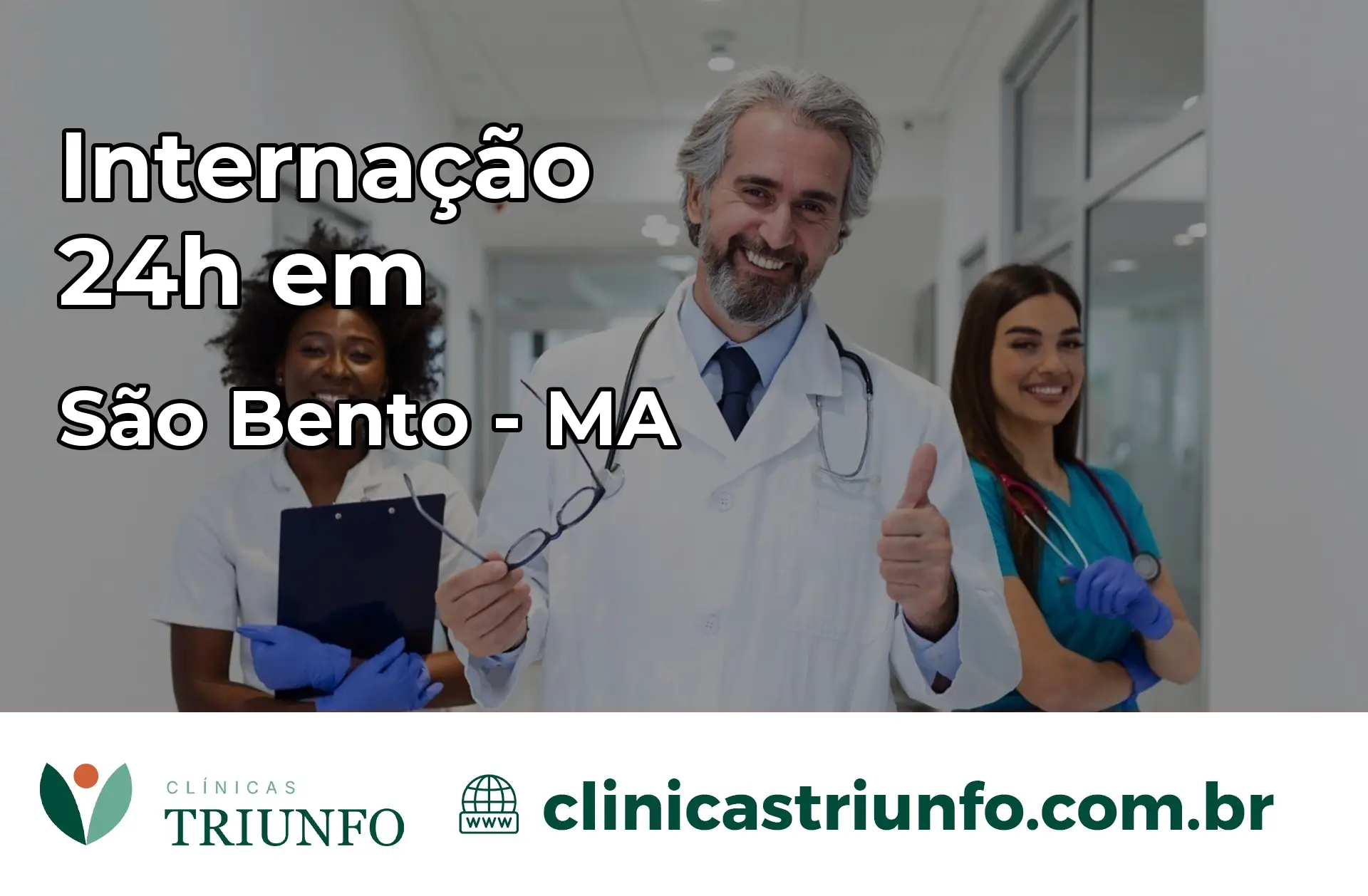Internação 24 horas em São Bento – MA
