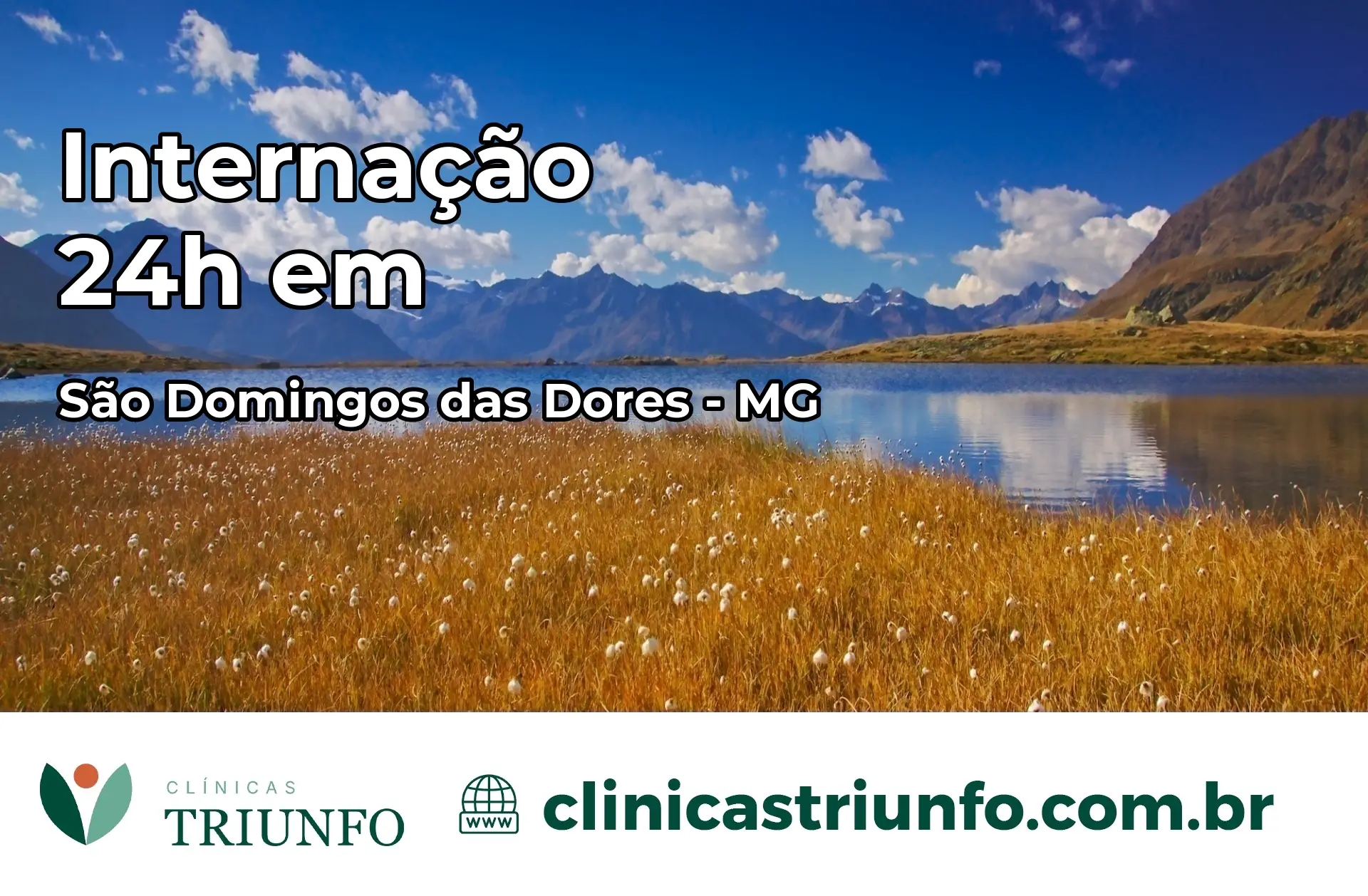 Internação 24 horas em São Domingos das Dores – MG