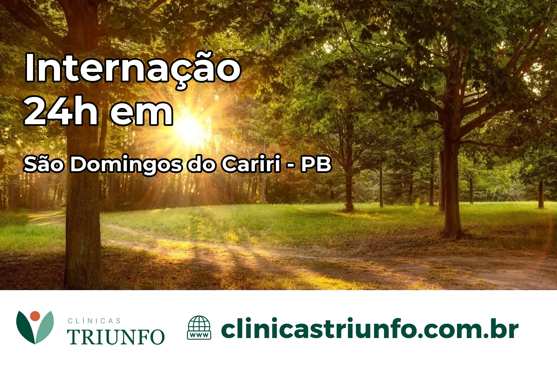 Internação 24 horas em São Domingos do Cariri – PB
