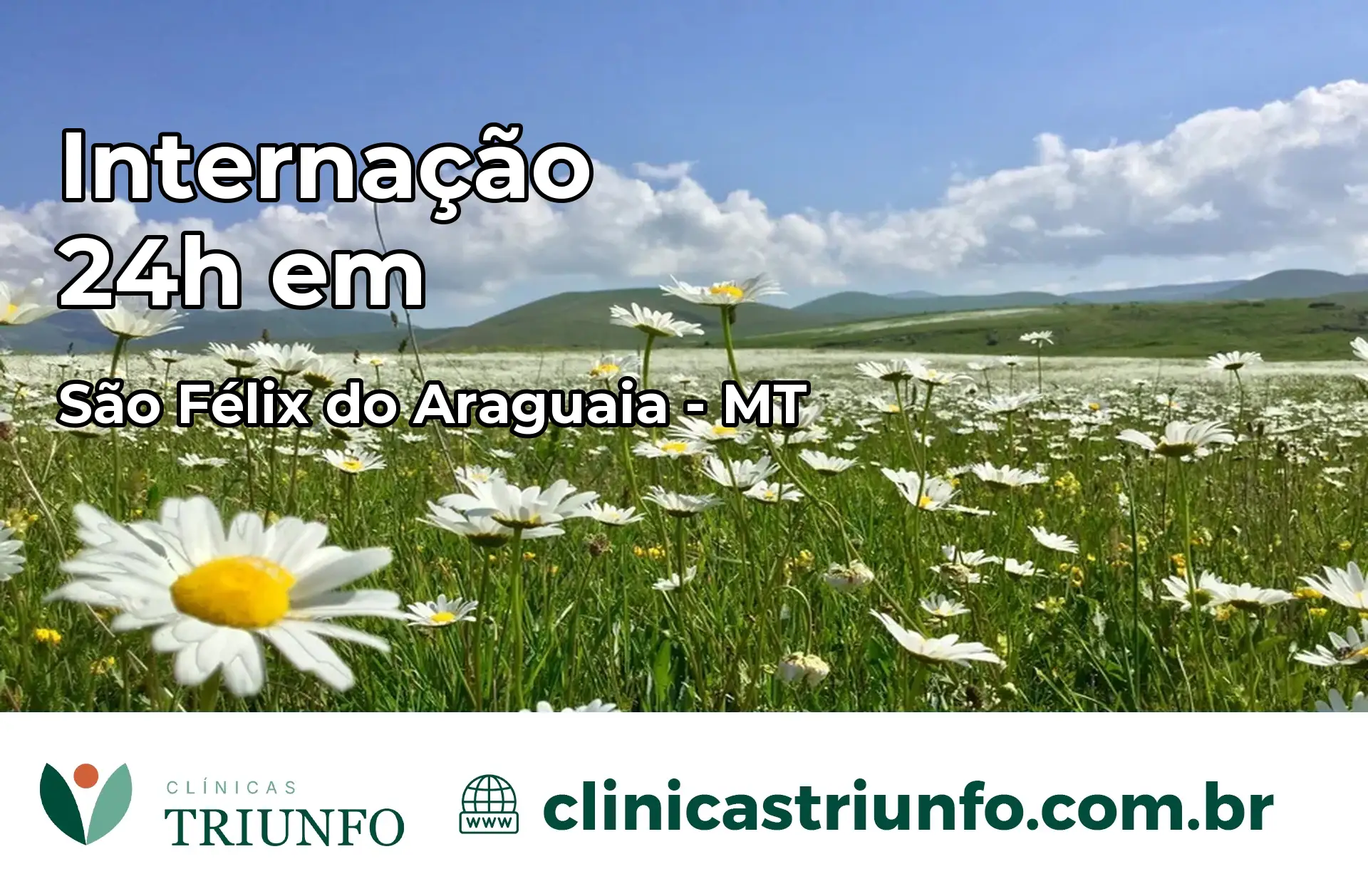 Internação 24 horas em São Félix do Araguaia – MT