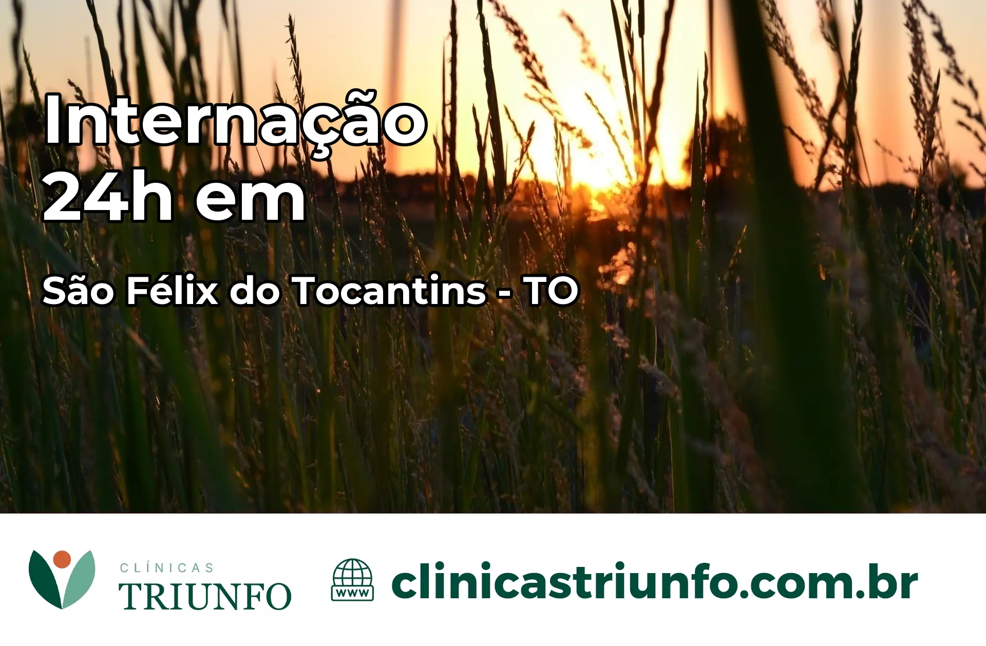 Internação 24 horas em São Félix do Tocantins – TO