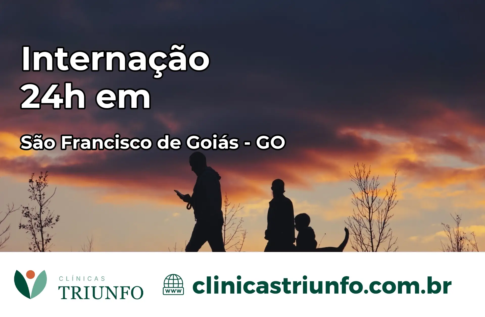Internação 24 horas em São Francisco de Goiás – GO