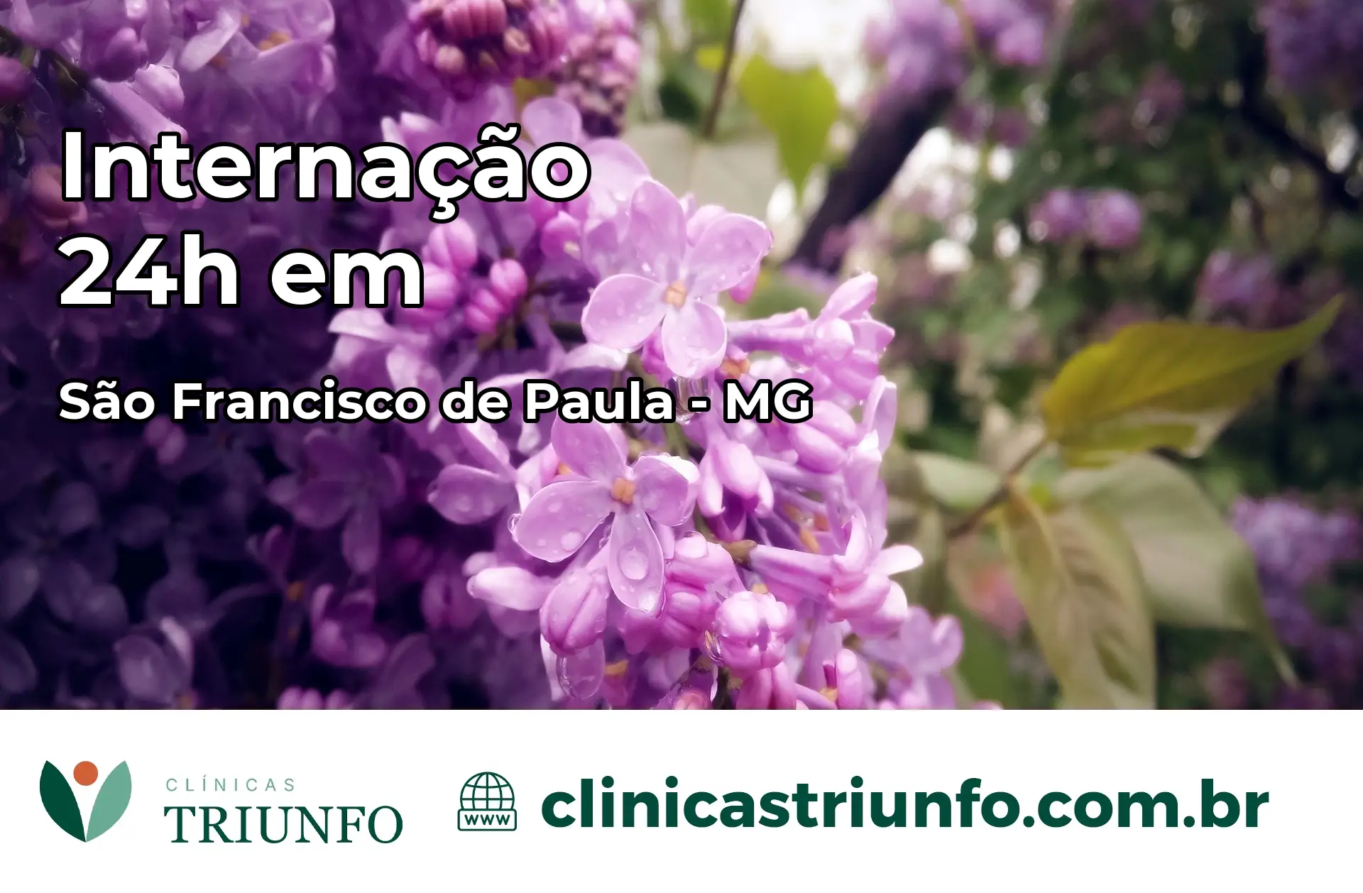 Internação 24 horas em São Francisco de Paula – MG