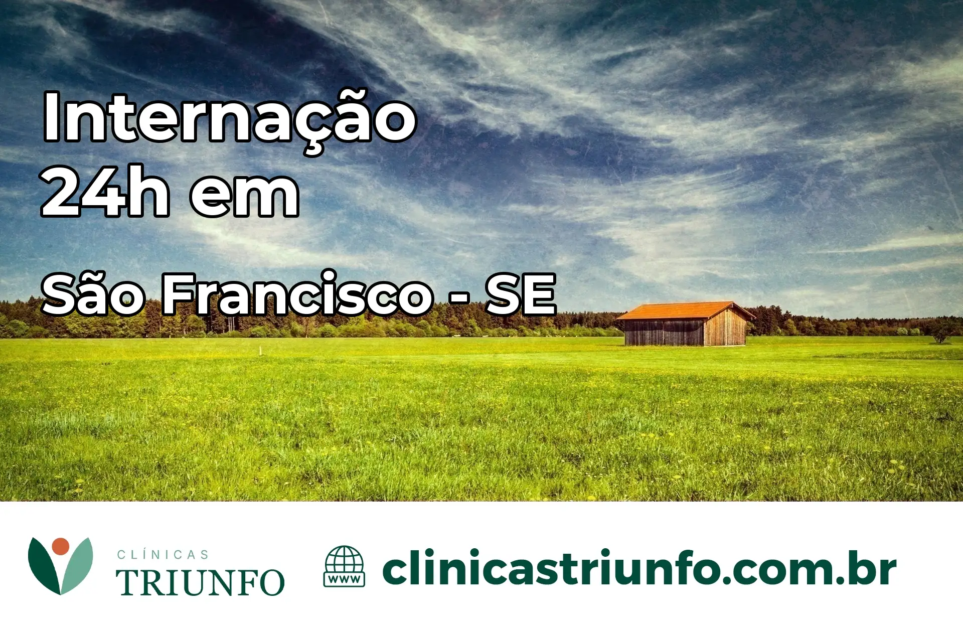 Internação 24 horas em São Francisco – SE