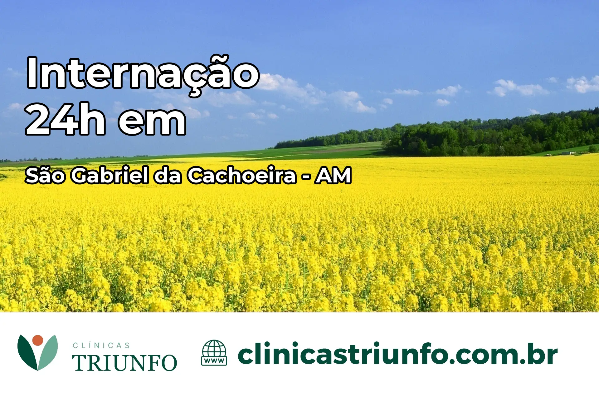 Internação 24 horas em São Gabriel da Cachoeira – AM