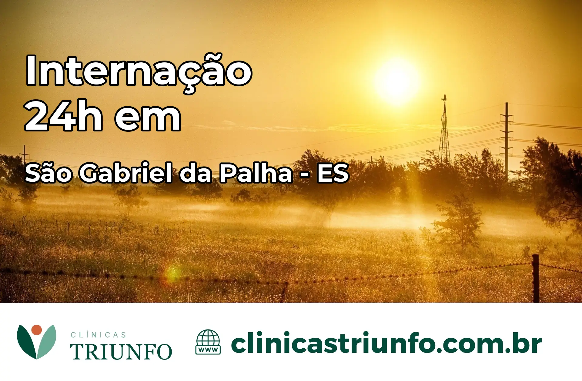 Internação 24 horas em São Gabriel da Palha – ES