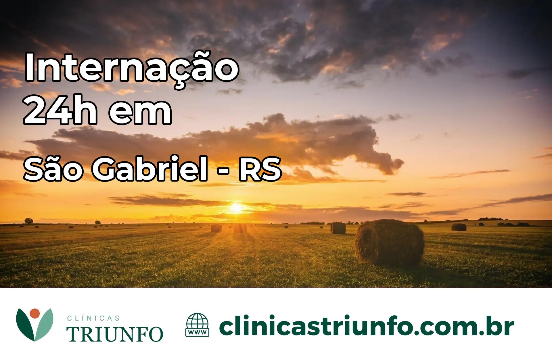 Internação 24 horas em São Gabriel – RS