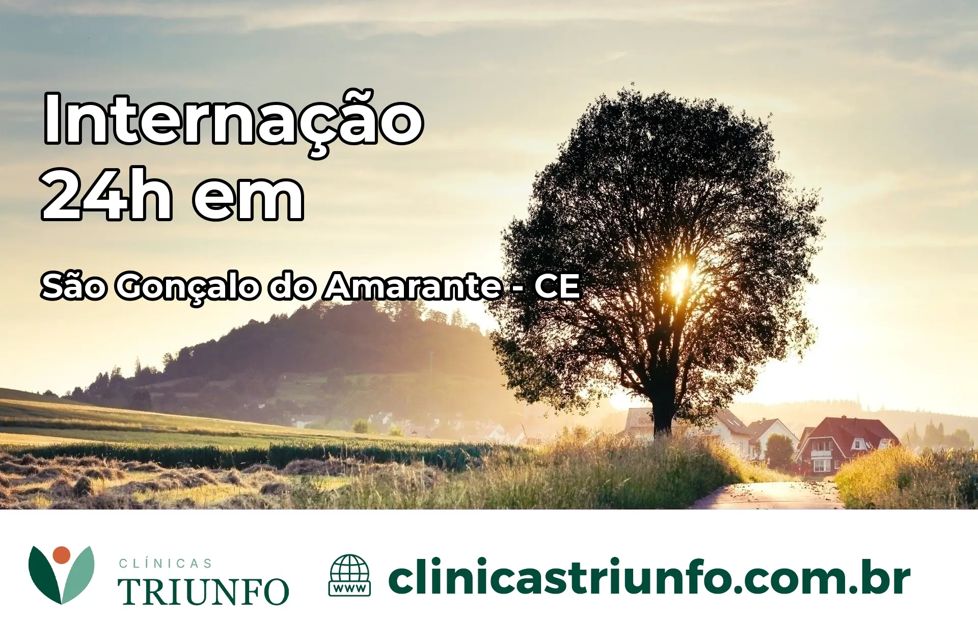 Internação 24 horas em São Gonçalo do Amarante – CE