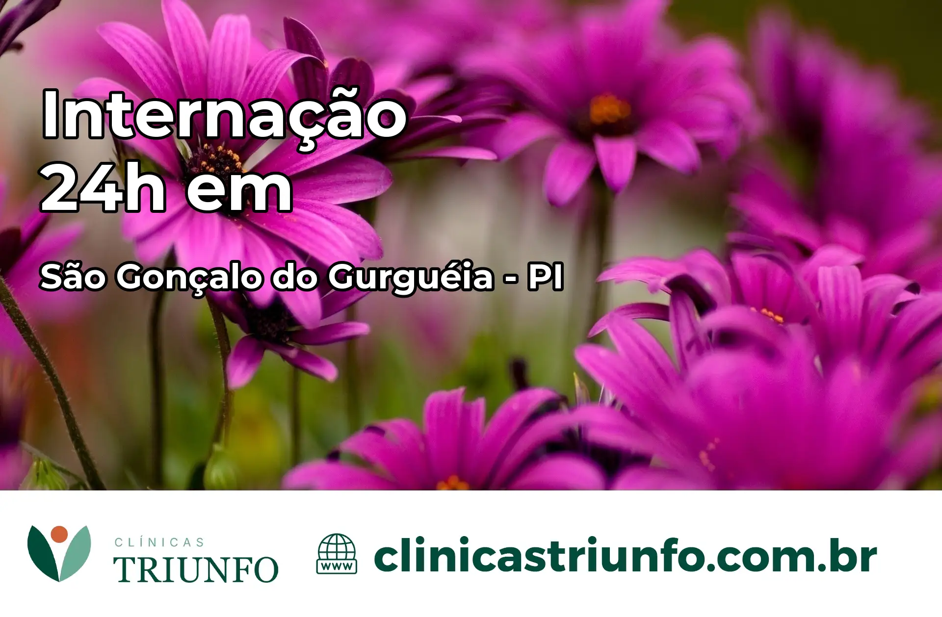 Internação 24 horas em São Gonçalo do Gurguéia – PI