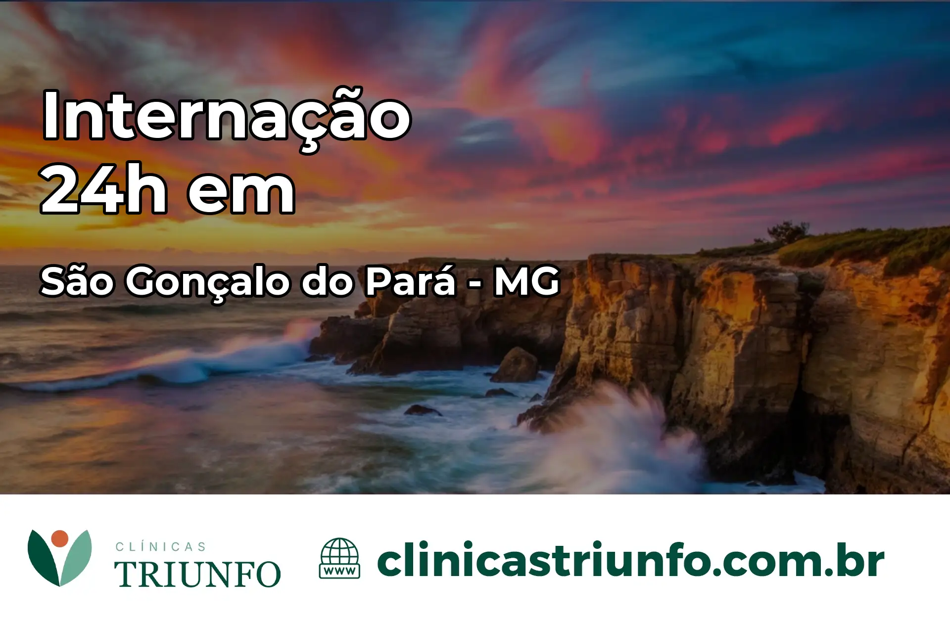 Internação 24 horas em São Gonçalo do Pará – MG