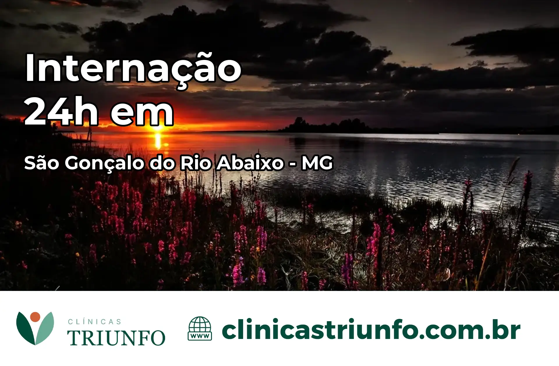 Internação 24 horas em São Gonçalo do Rio Abaixo – MG