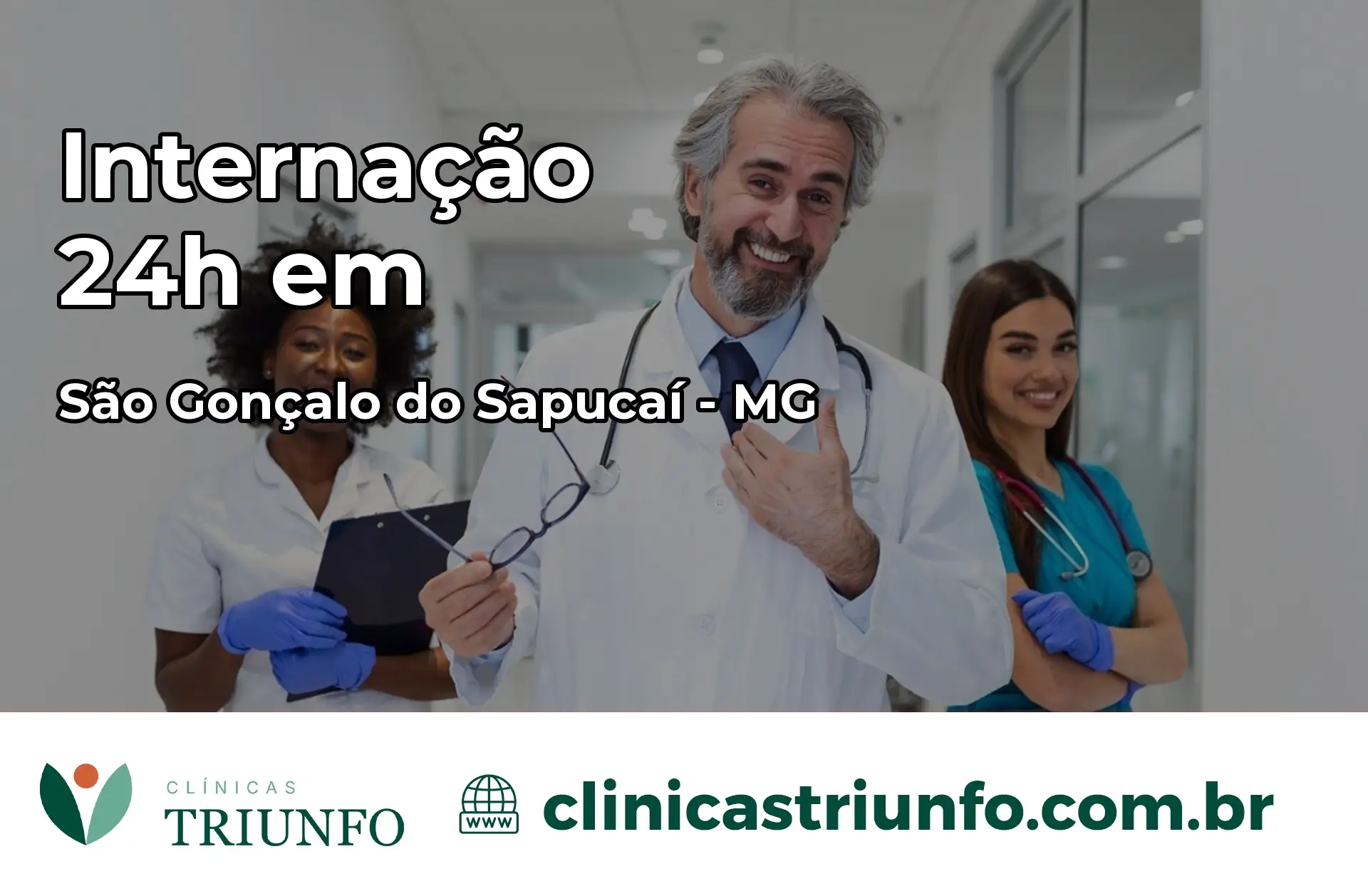 Internação 24 horas em São Gonçalo do Sapucaí – MG