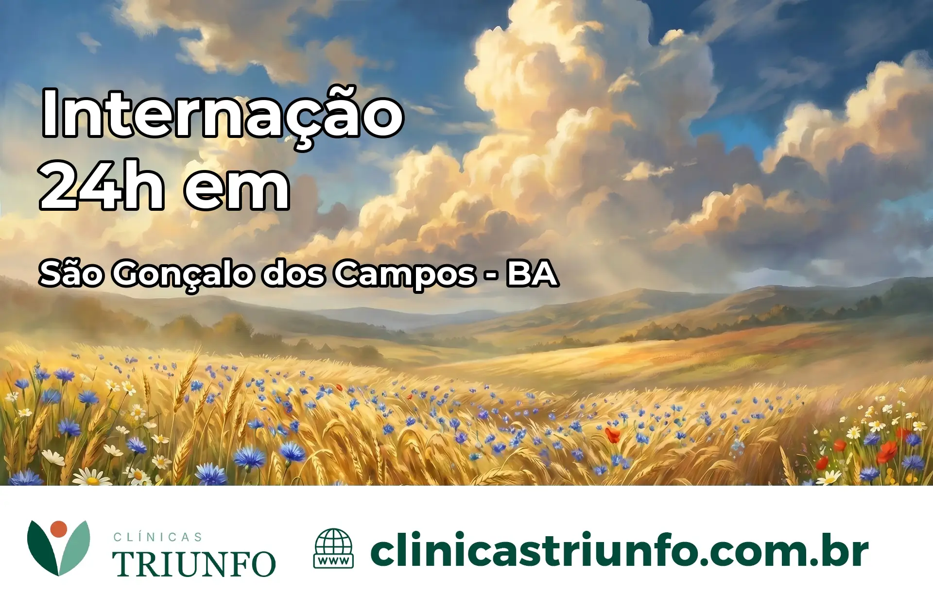 Internação 24 horas em São Gonçalo dos Campos – BA