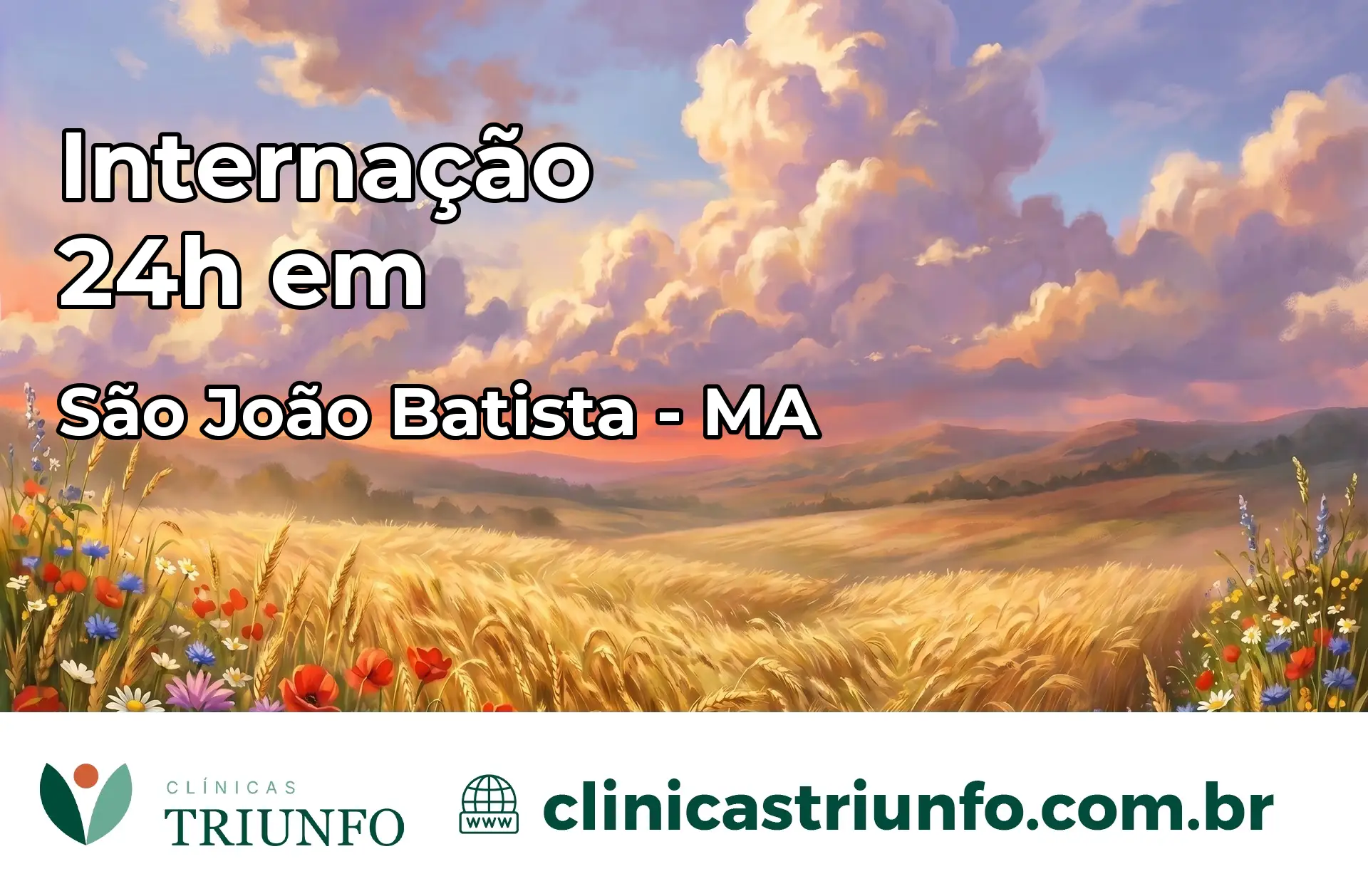 Internação 24 horas em São João Batista – MA