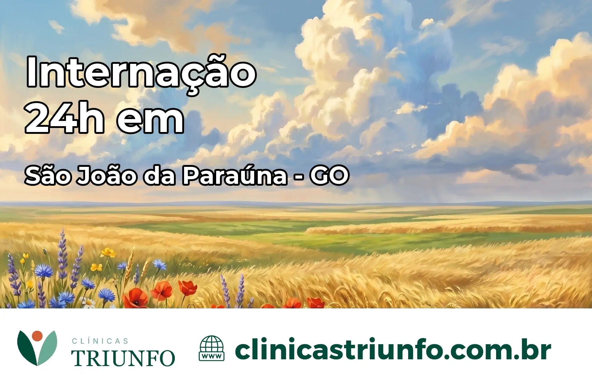 Internação 24 horas em São João da Paraúna – GO