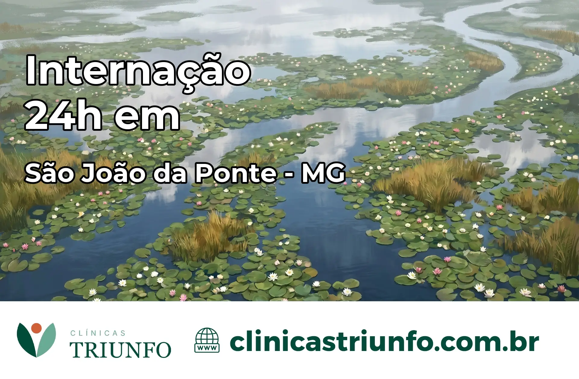 Internação 24 horas em São João da Ponte – MG