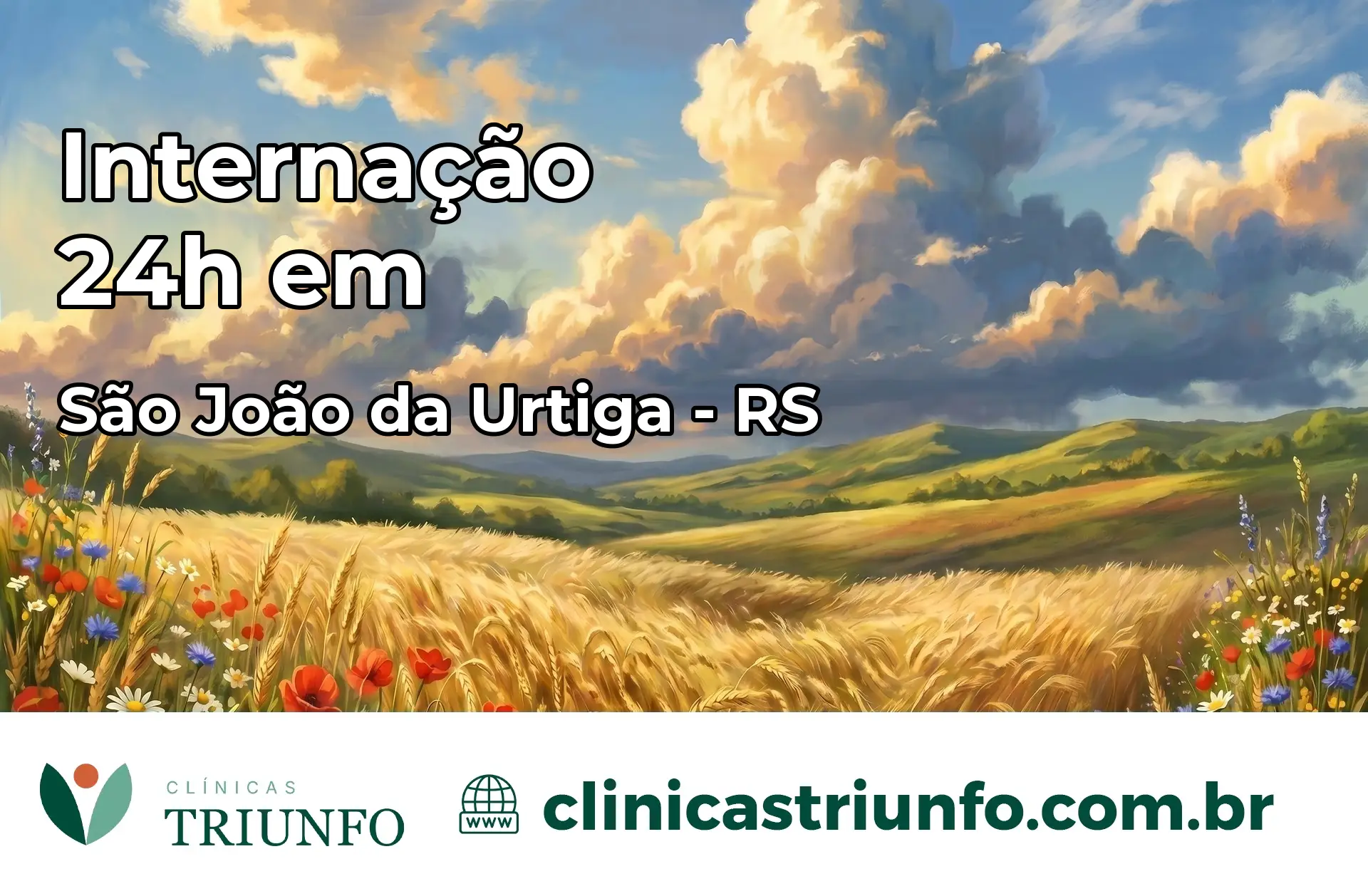 Internação 24 horas em São João da Urtiga – RS